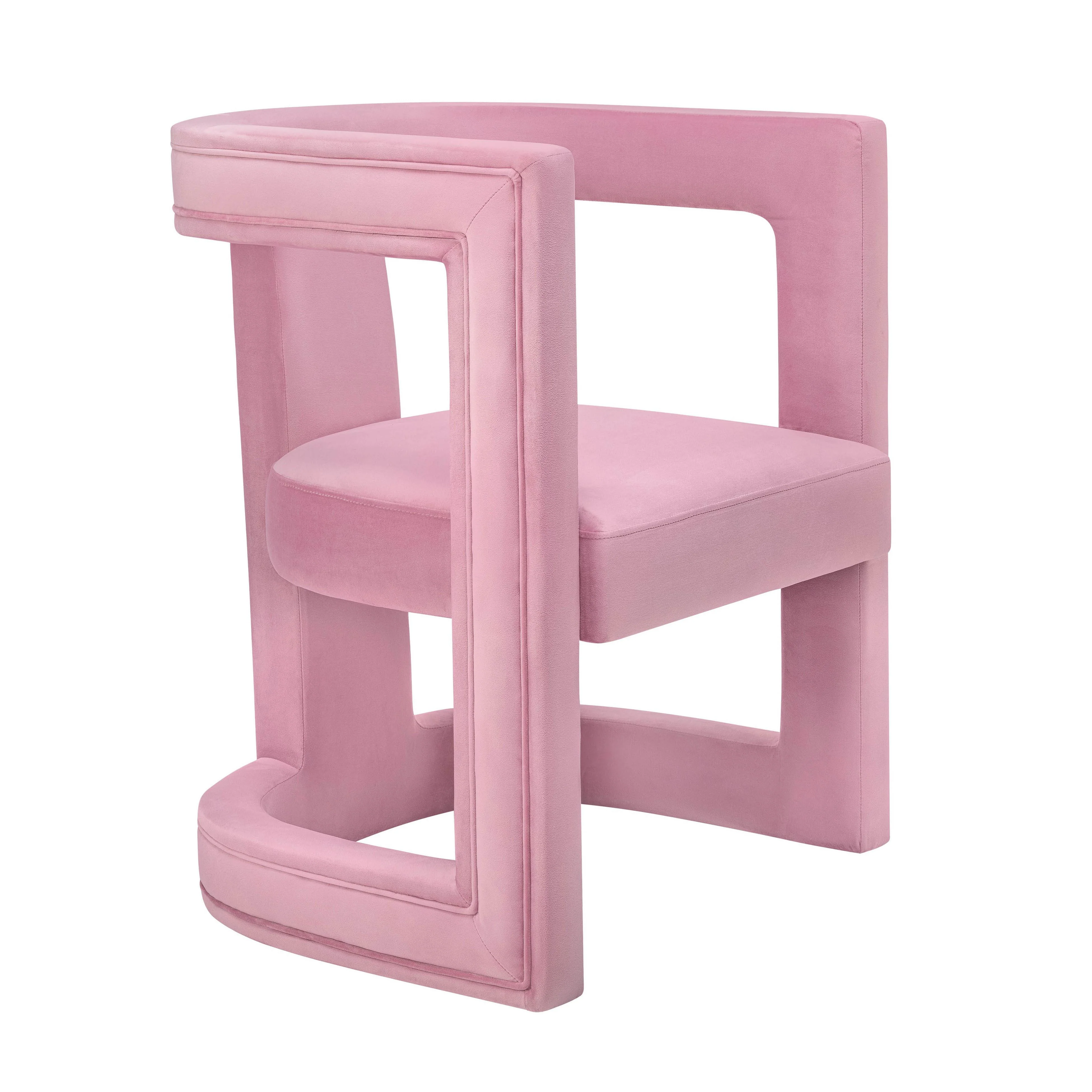 Ada Performance Velvet Accent Chair - Image 13