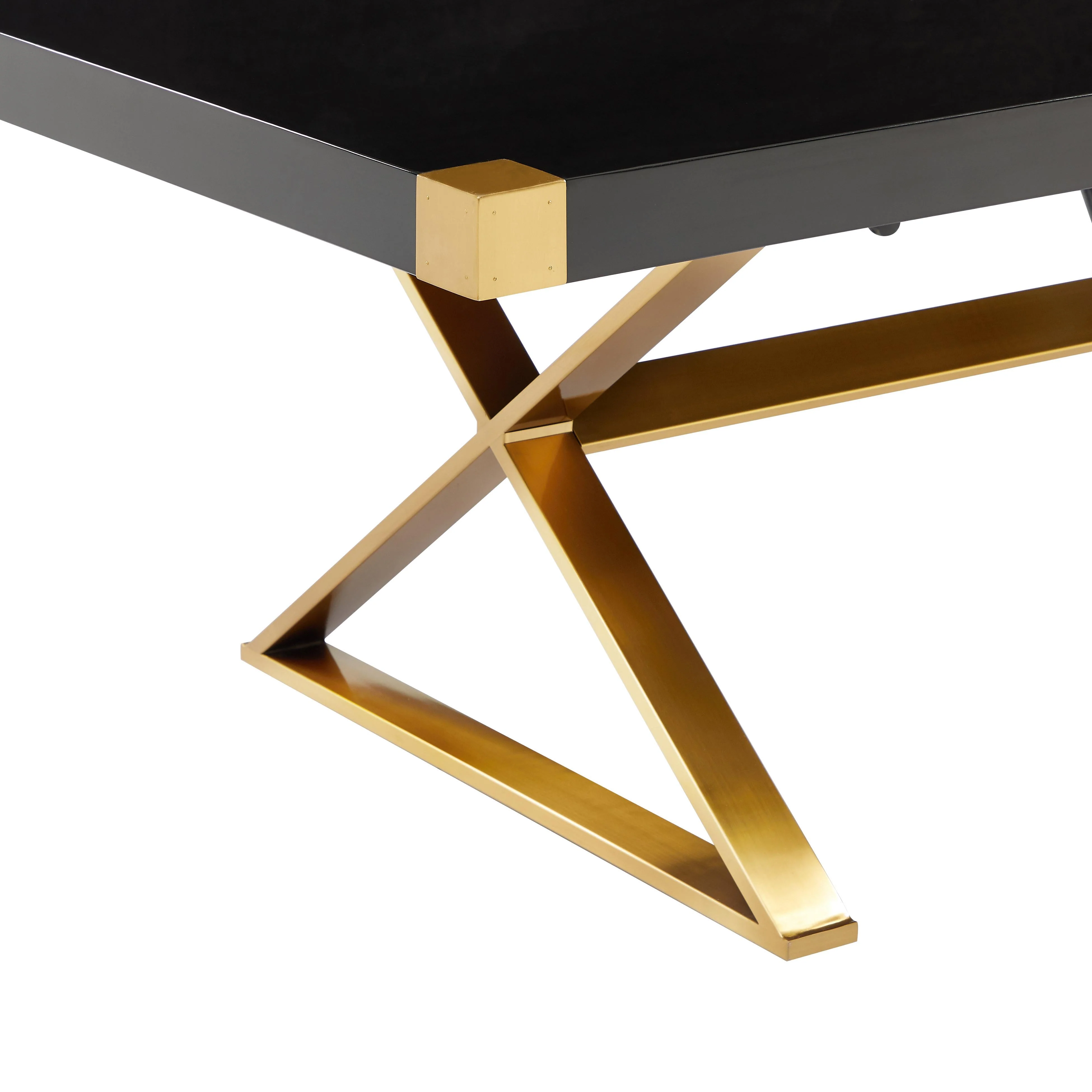 Adeline 95" Lacquer Rectangular Dining Table - Image 10