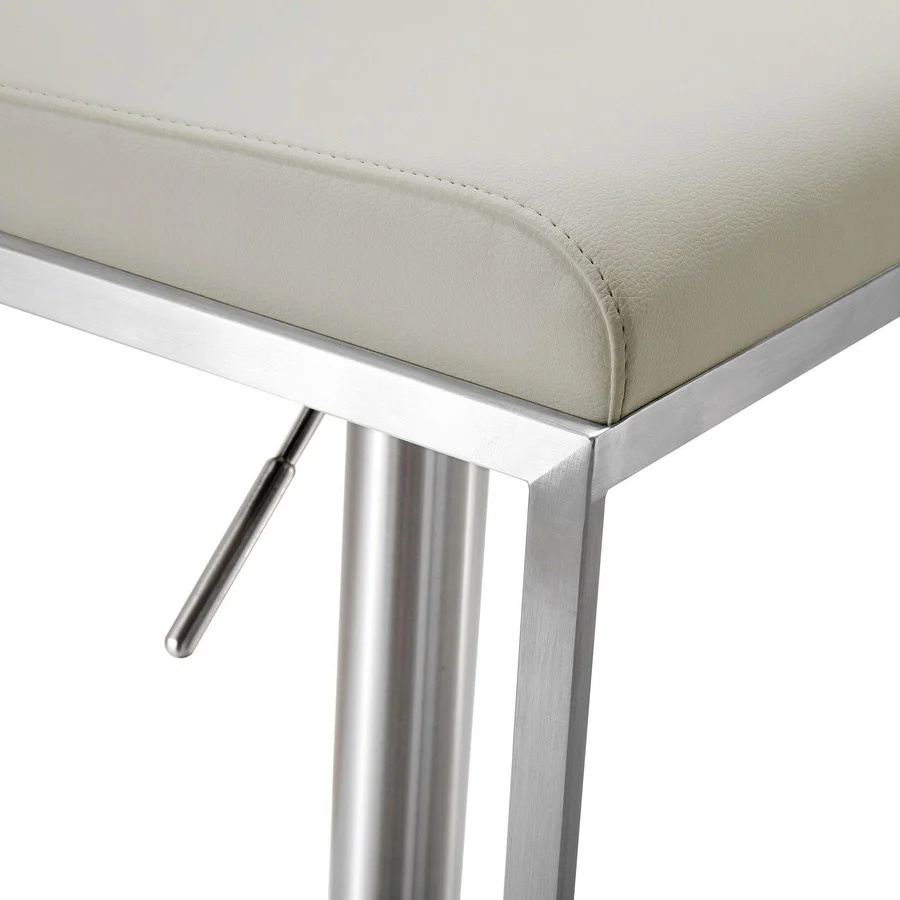 Amalfi Performance Vegan Leather Adjustable Stool - Image 6