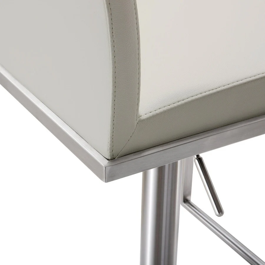 Amalfi Performance Vegan Leather Adjustable Stool - Image 7