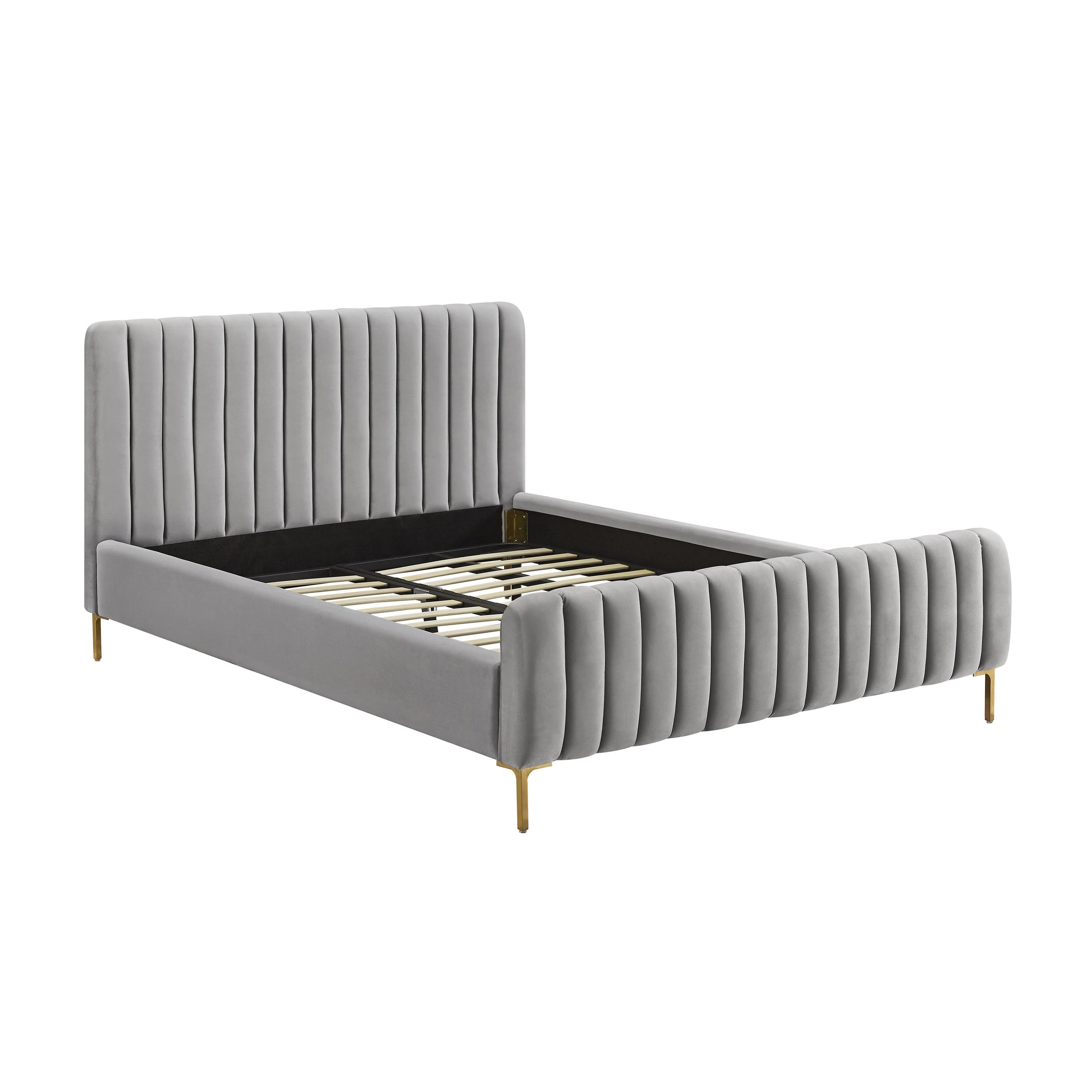 Angela Performance Velvet Bed - Image 10