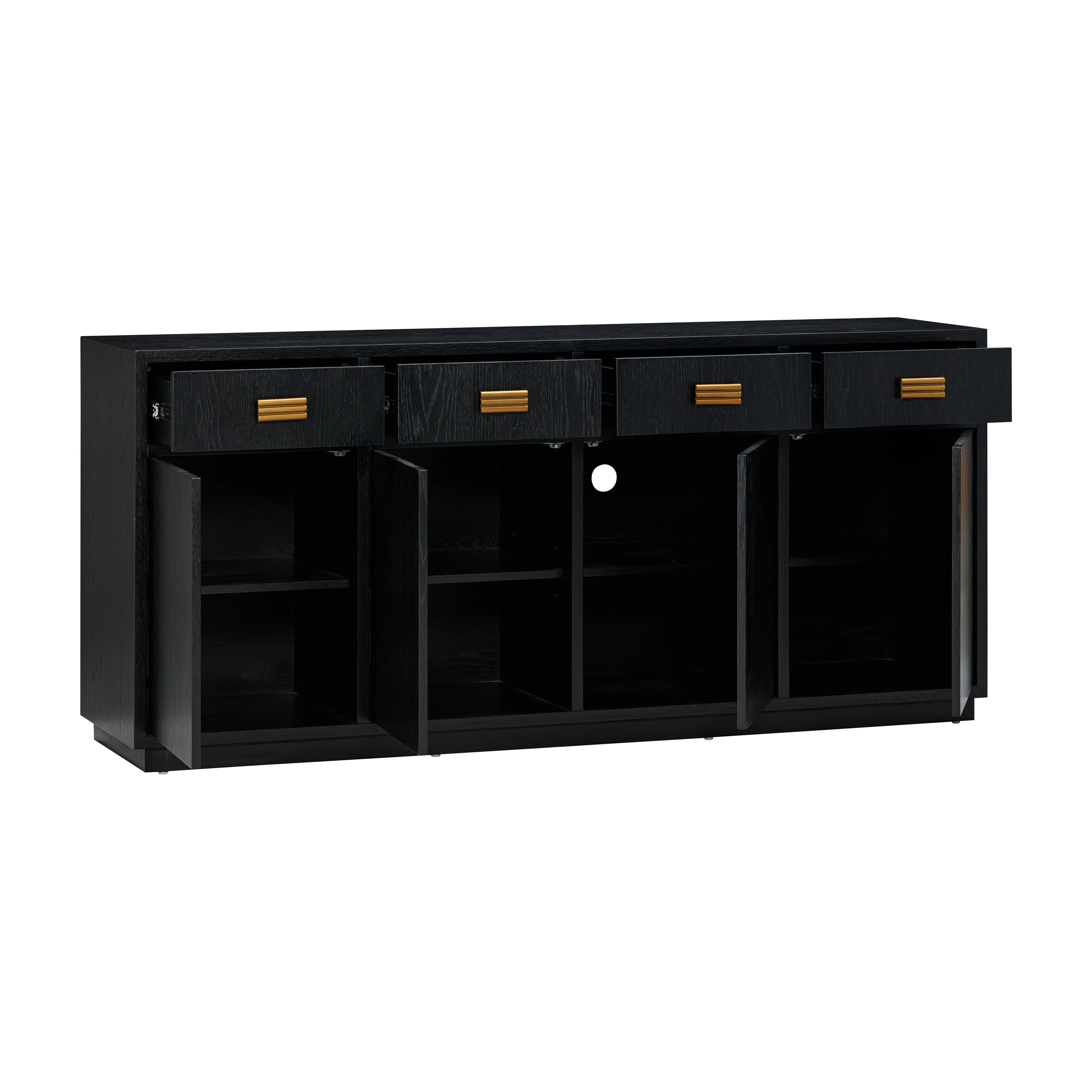 Aria 75" Oak Buffet - Image 11