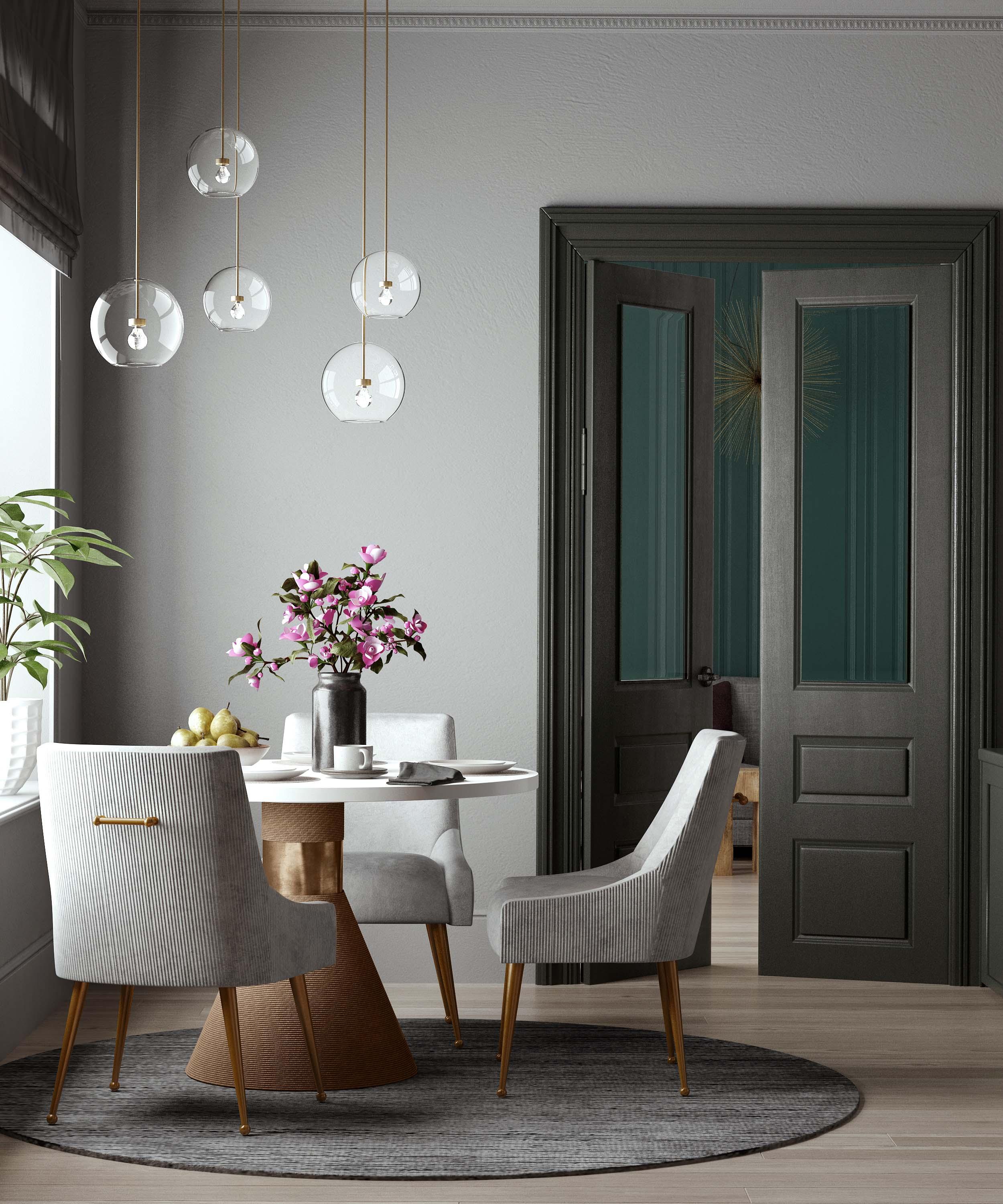 Beatrix Pleated Performance Velvet Dining Chair - Image 27