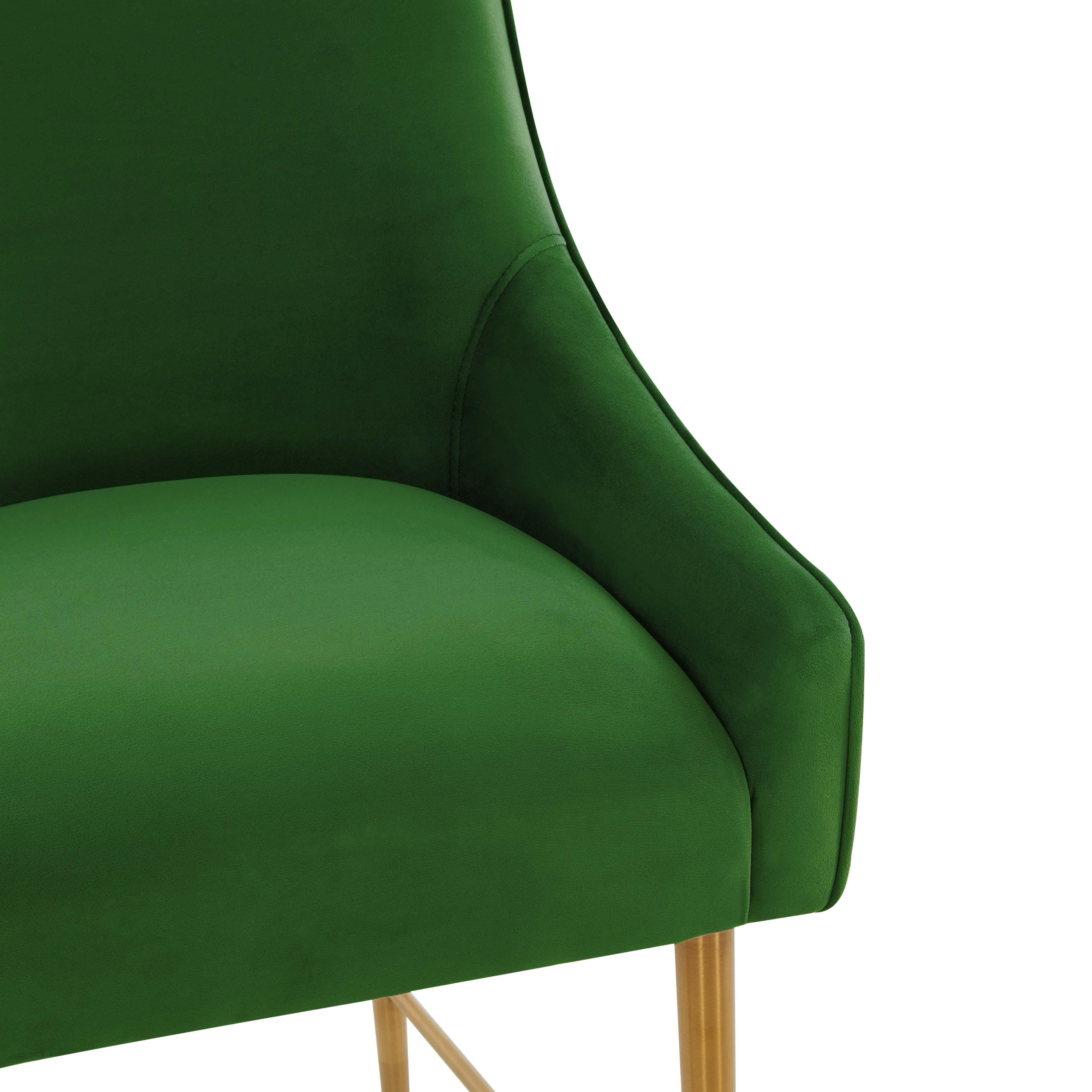 Beatrix Performance Velvet Stool - Image 17