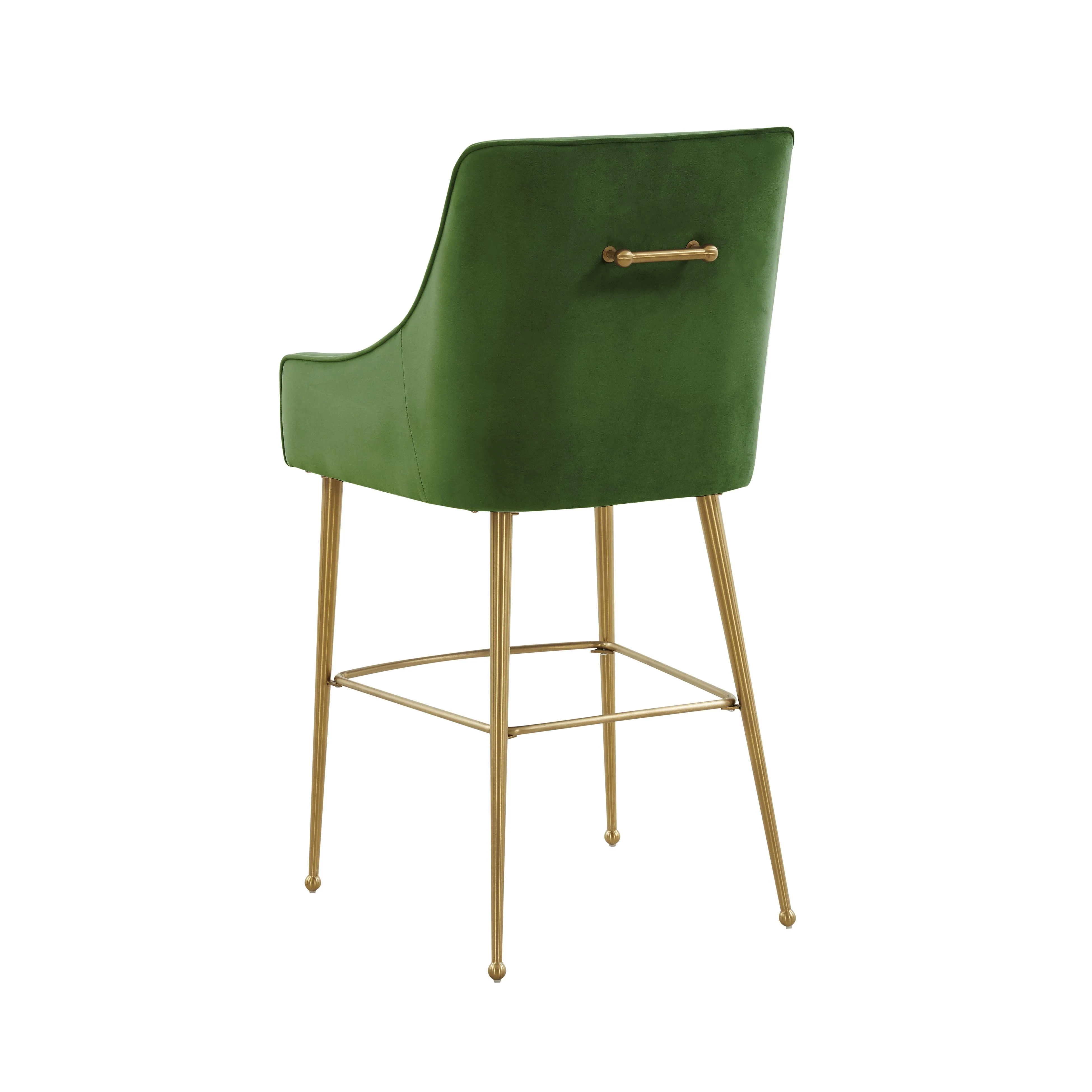Beatrix Performance Velvet Stool - Image 4