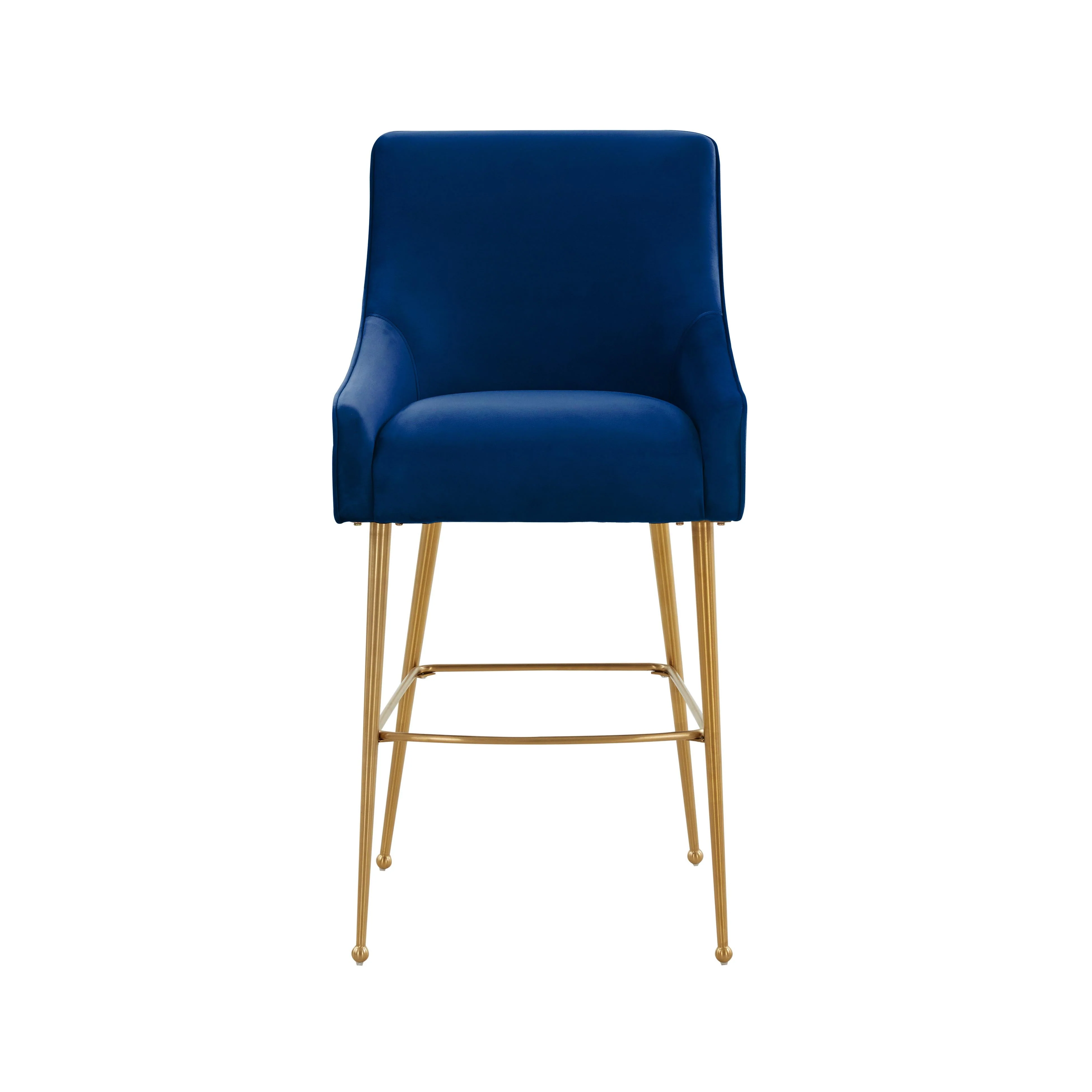 Beatrix Performance Velvet Stool - Image 9