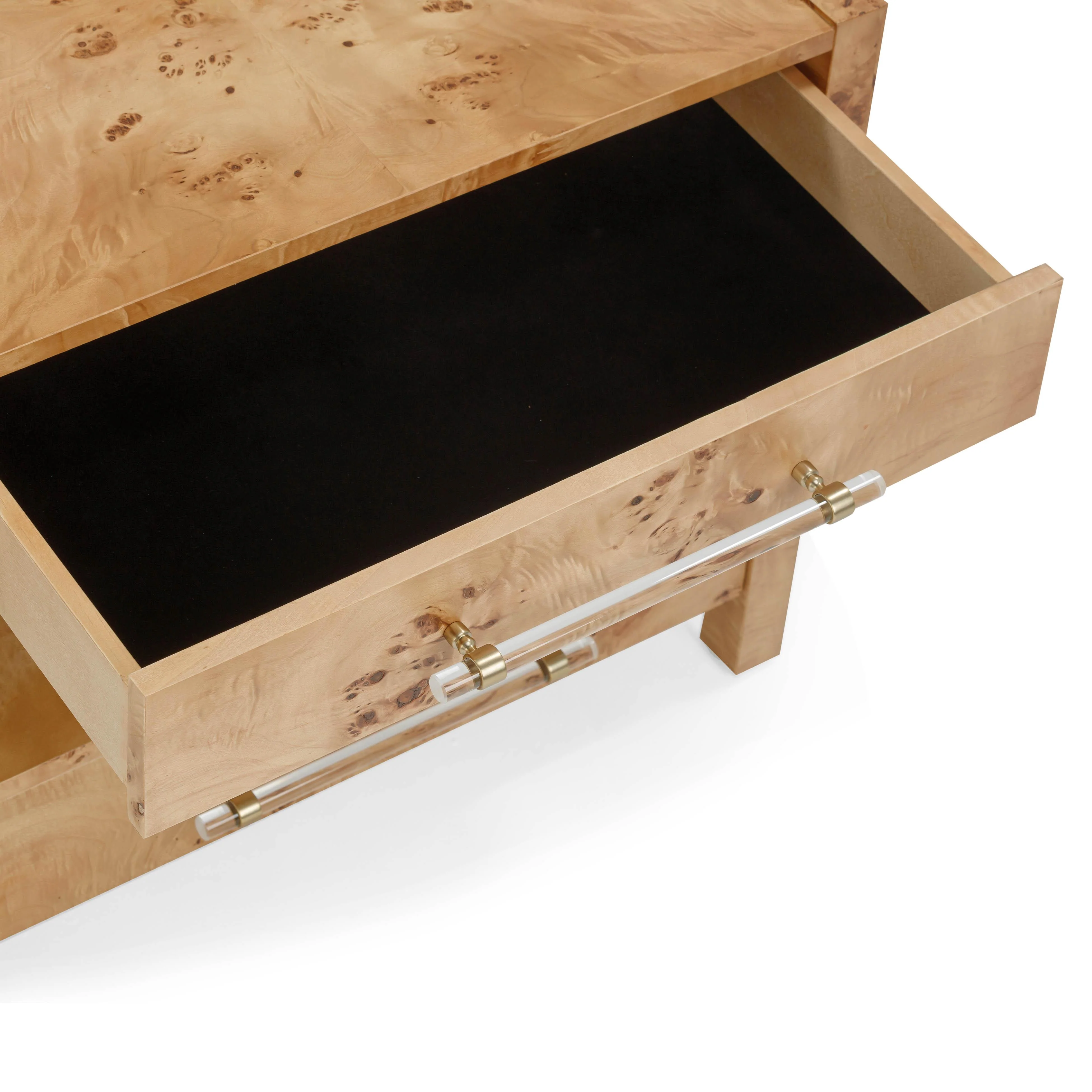 Brandyss 26" Burl 2-Drawer Nightstand - Image 38
