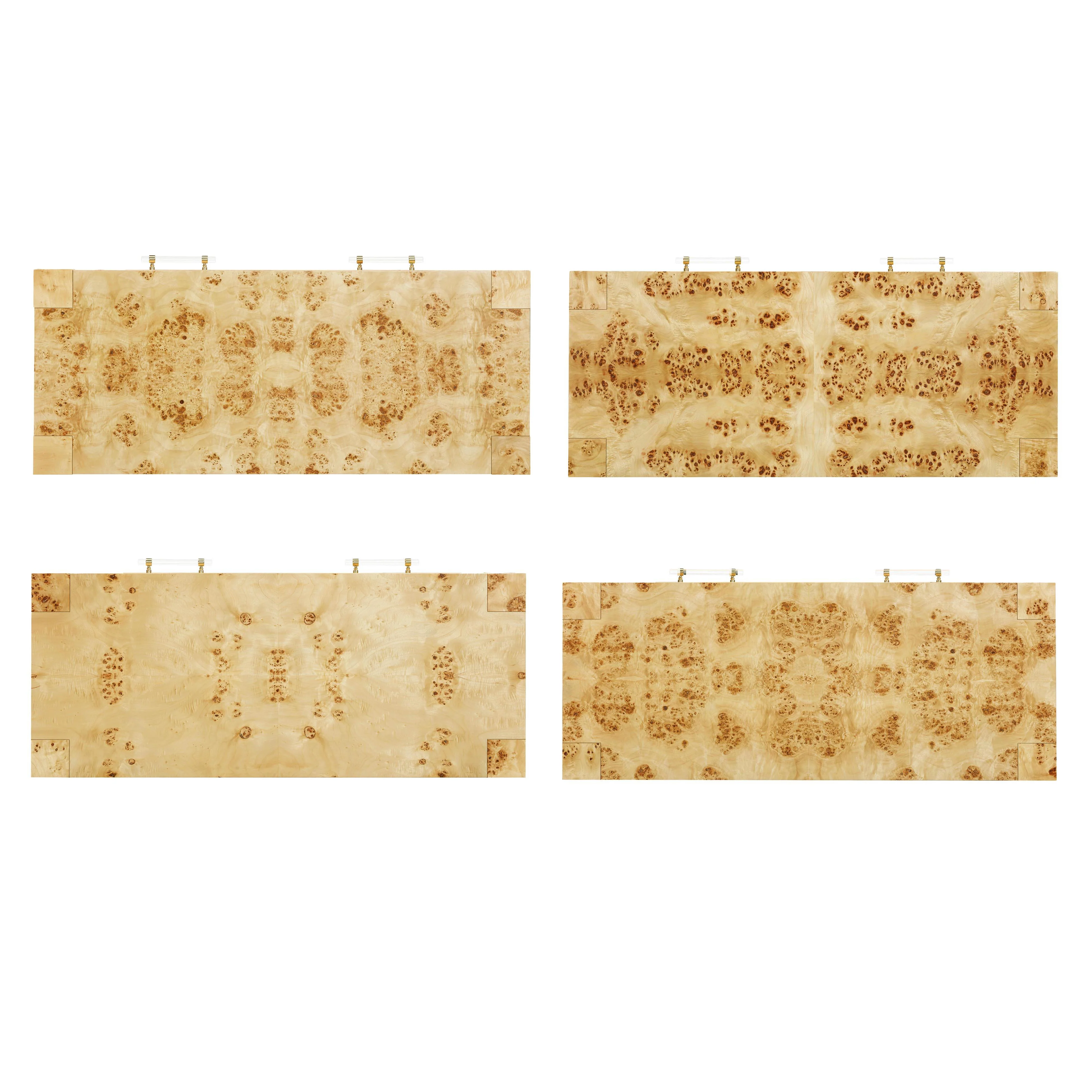 Brandyss 48" Burl 2-Drawer Work Desk - Image 7