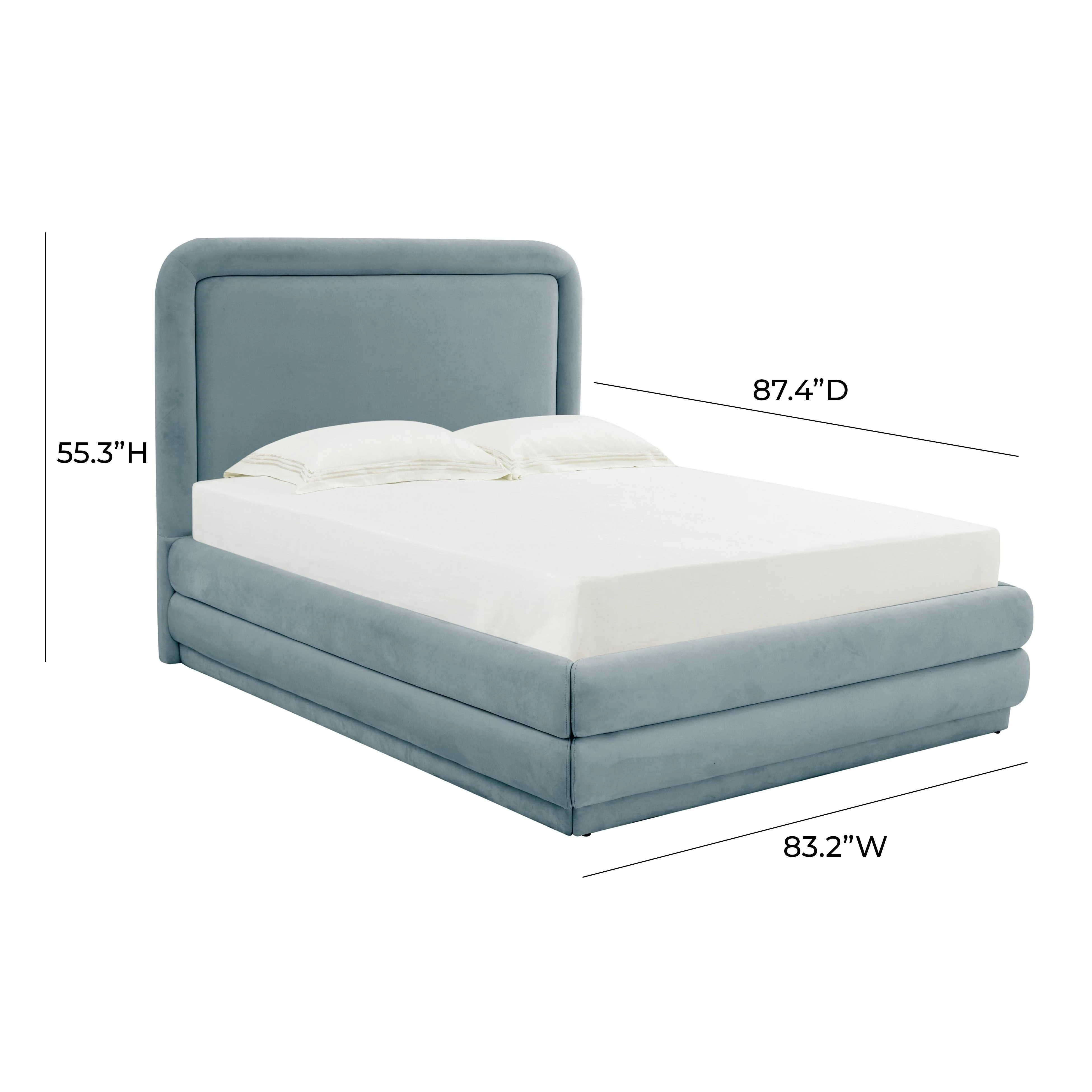 Briella Performance Velvet Bed - Image 18