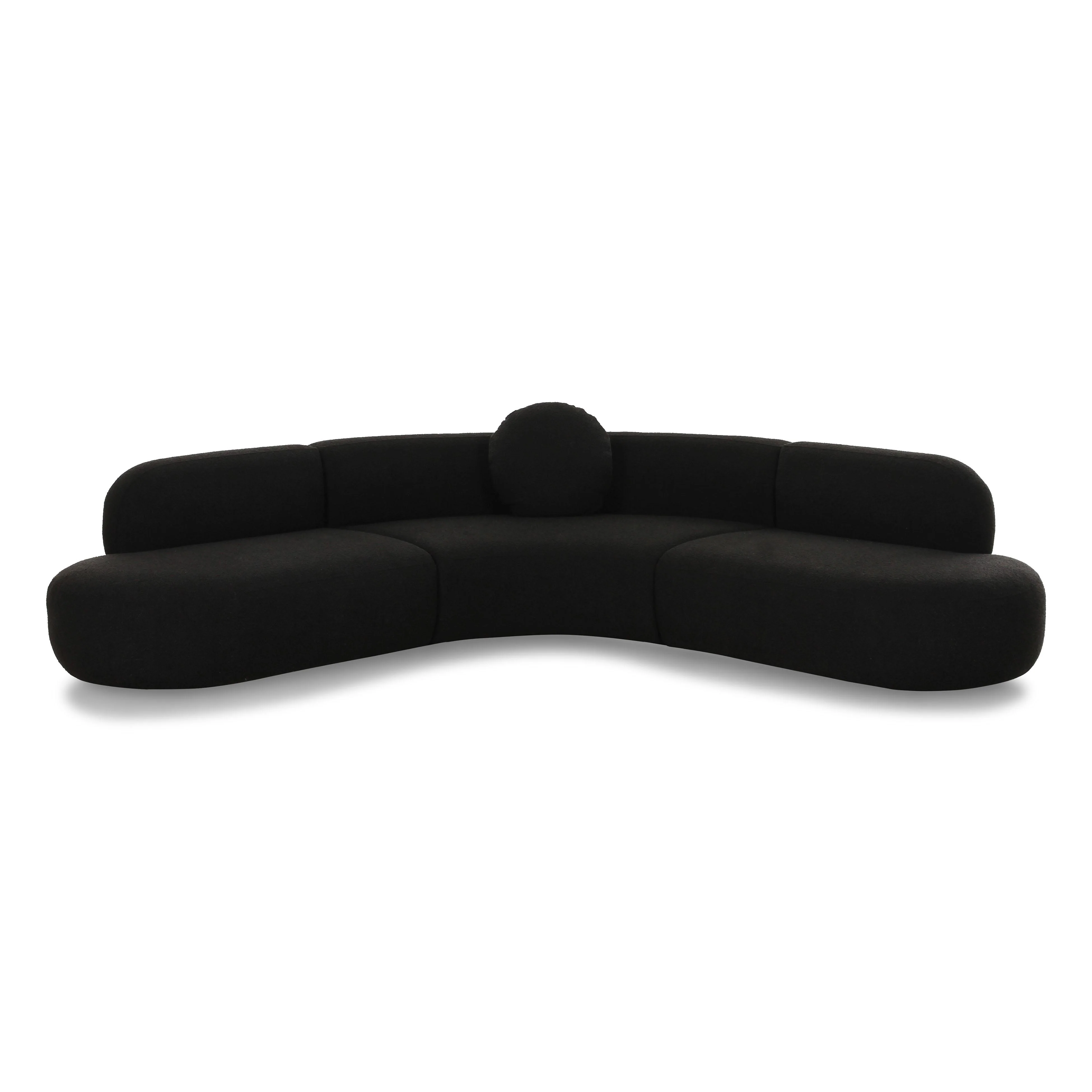 Broohah 3-Piece Performance Fabric L-Shaped Sectional - Image 15