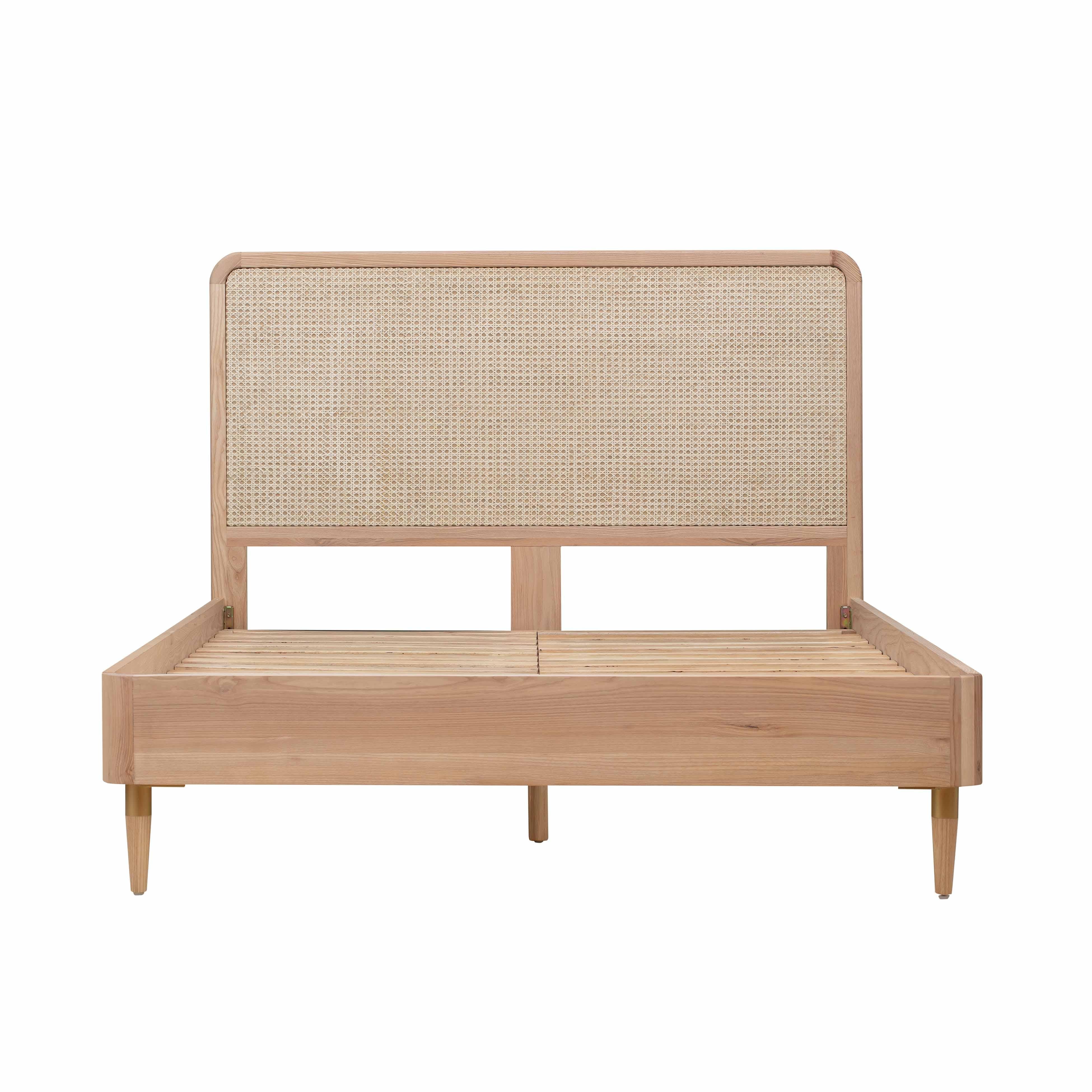 Carmen Natural Ash and Cane Bed - Image 15