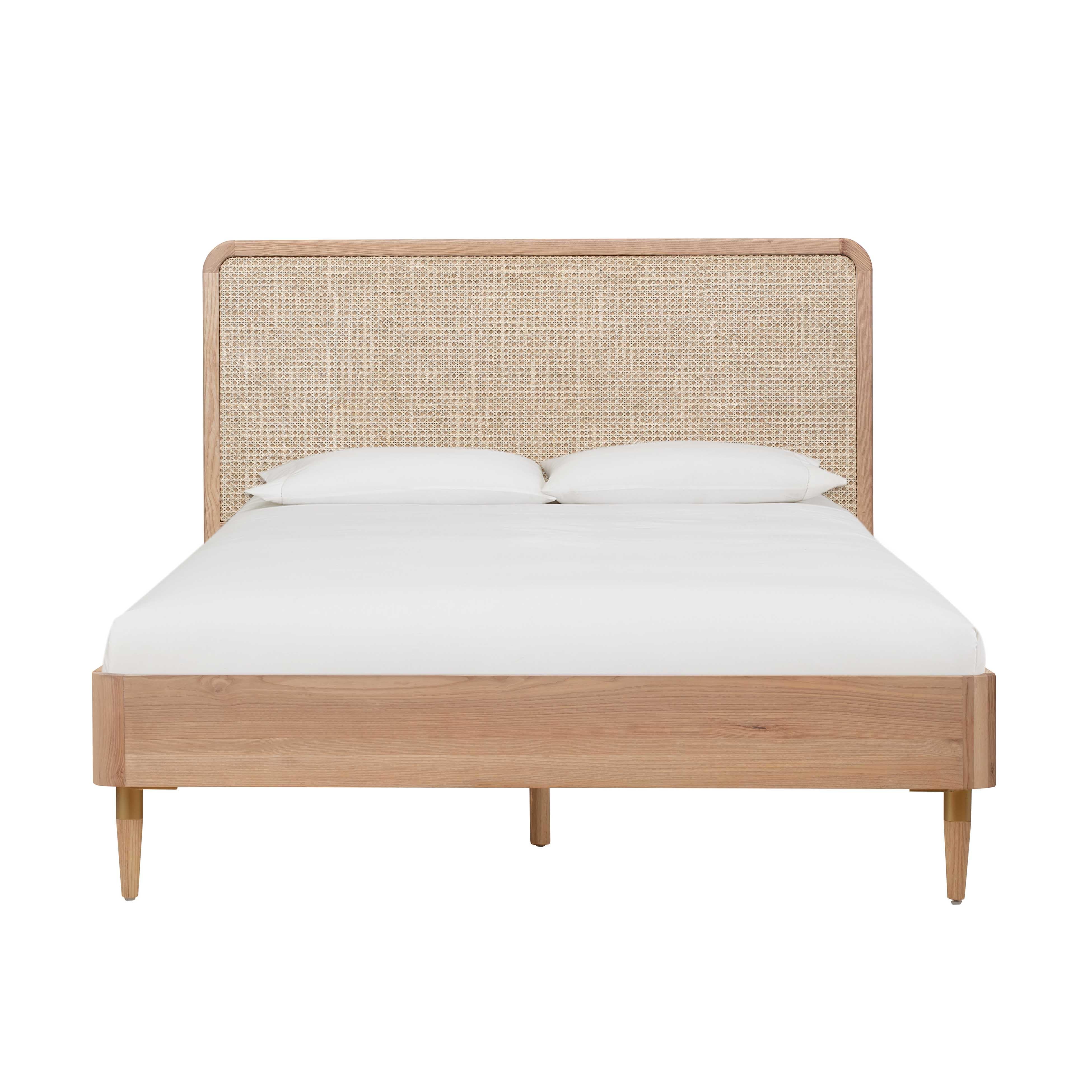 Carmen Natural Ash and Cane Bed - Image 3