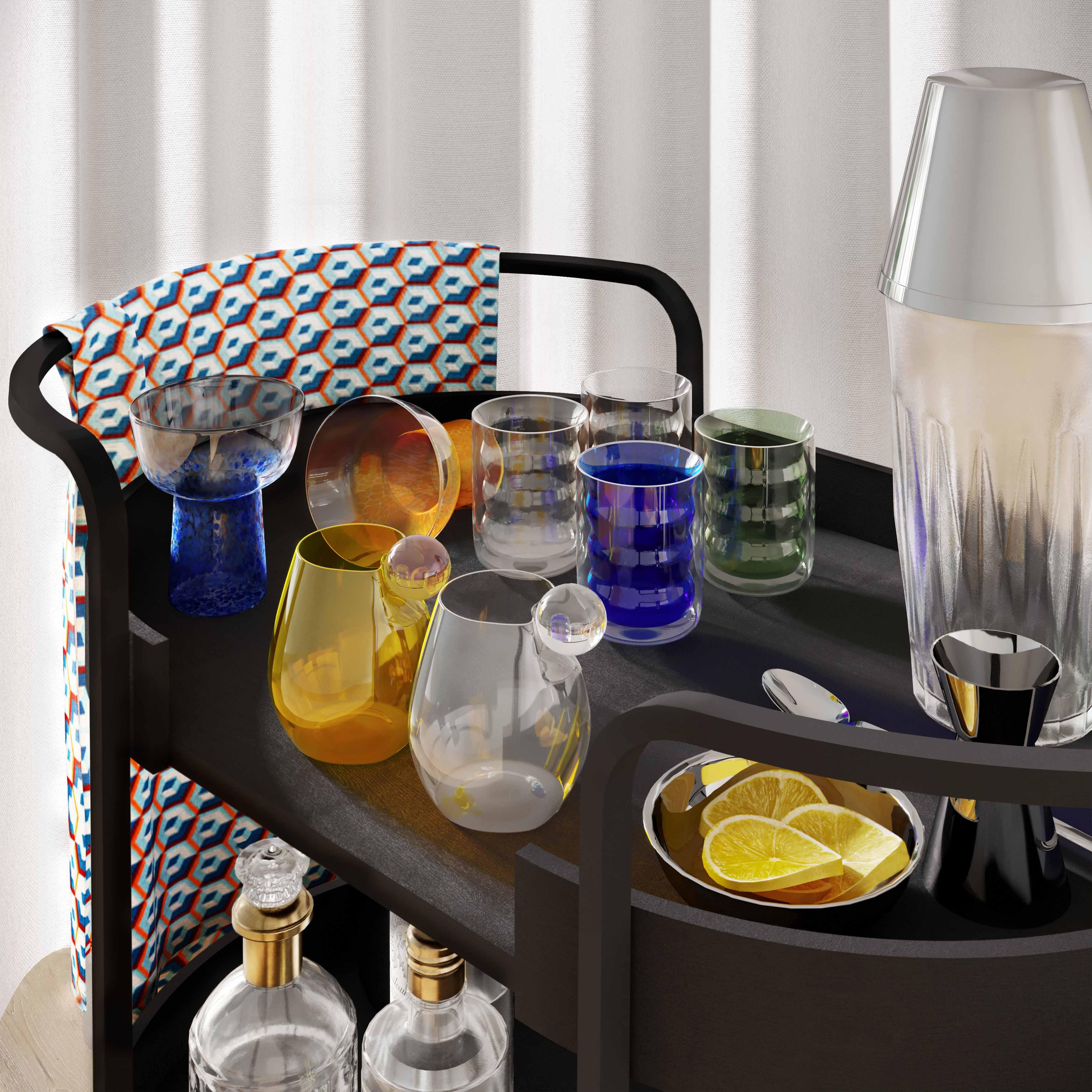 Dottie Handblown Cocktail Glass - Set of 4 - Image 16