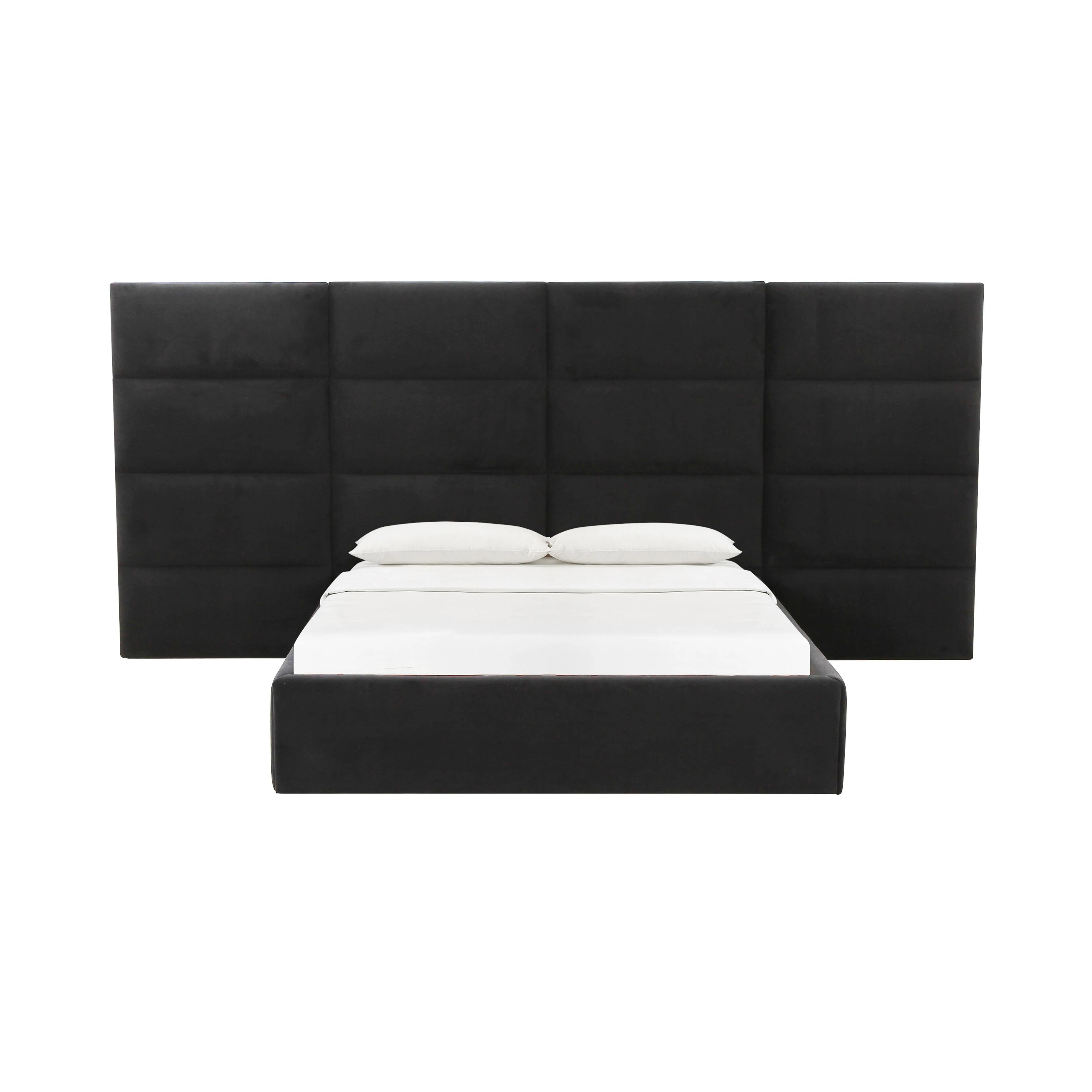 Eliana Performance Velvet Headboard Wings - Image 17