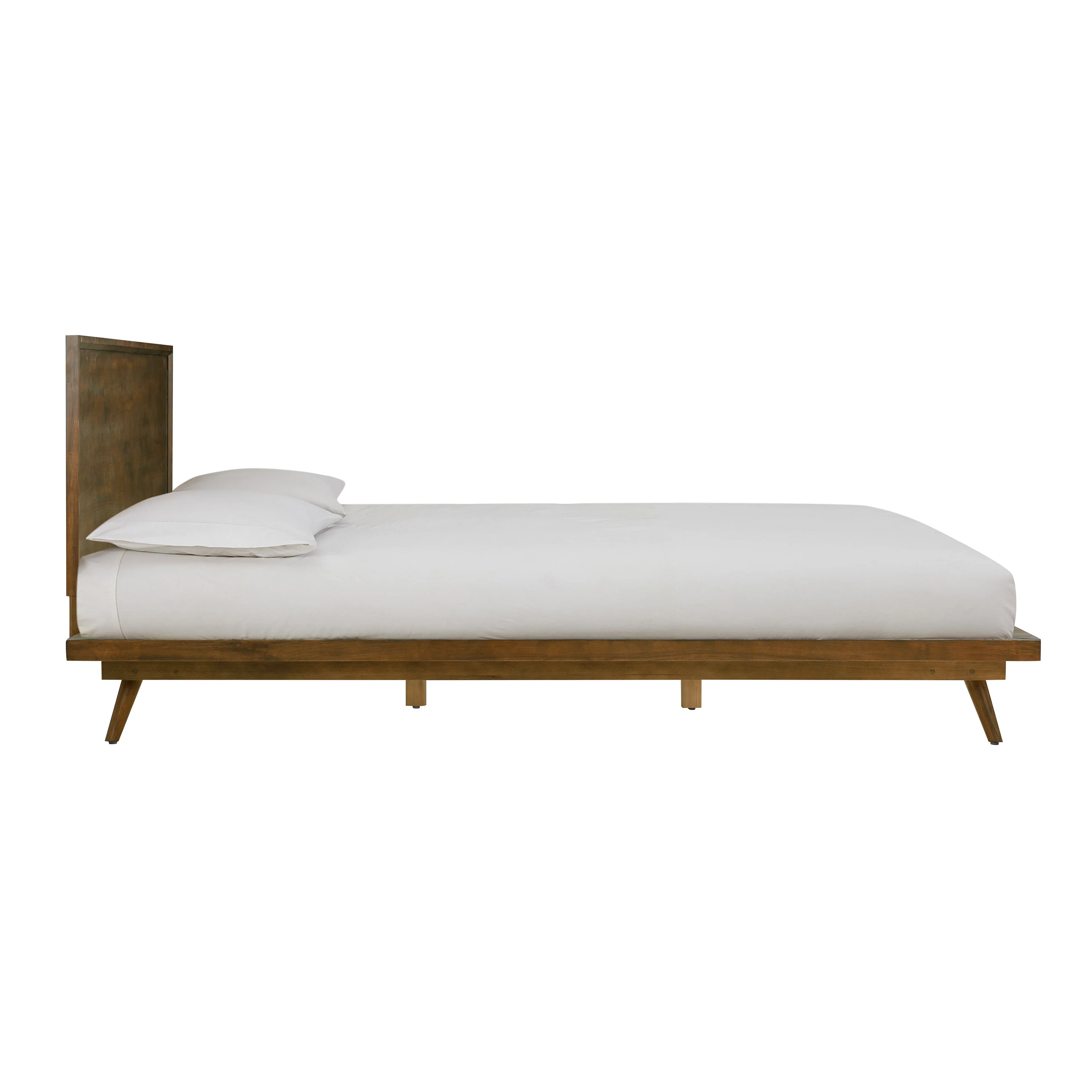 Emery Walnut Wood Platform Bed - Image 4