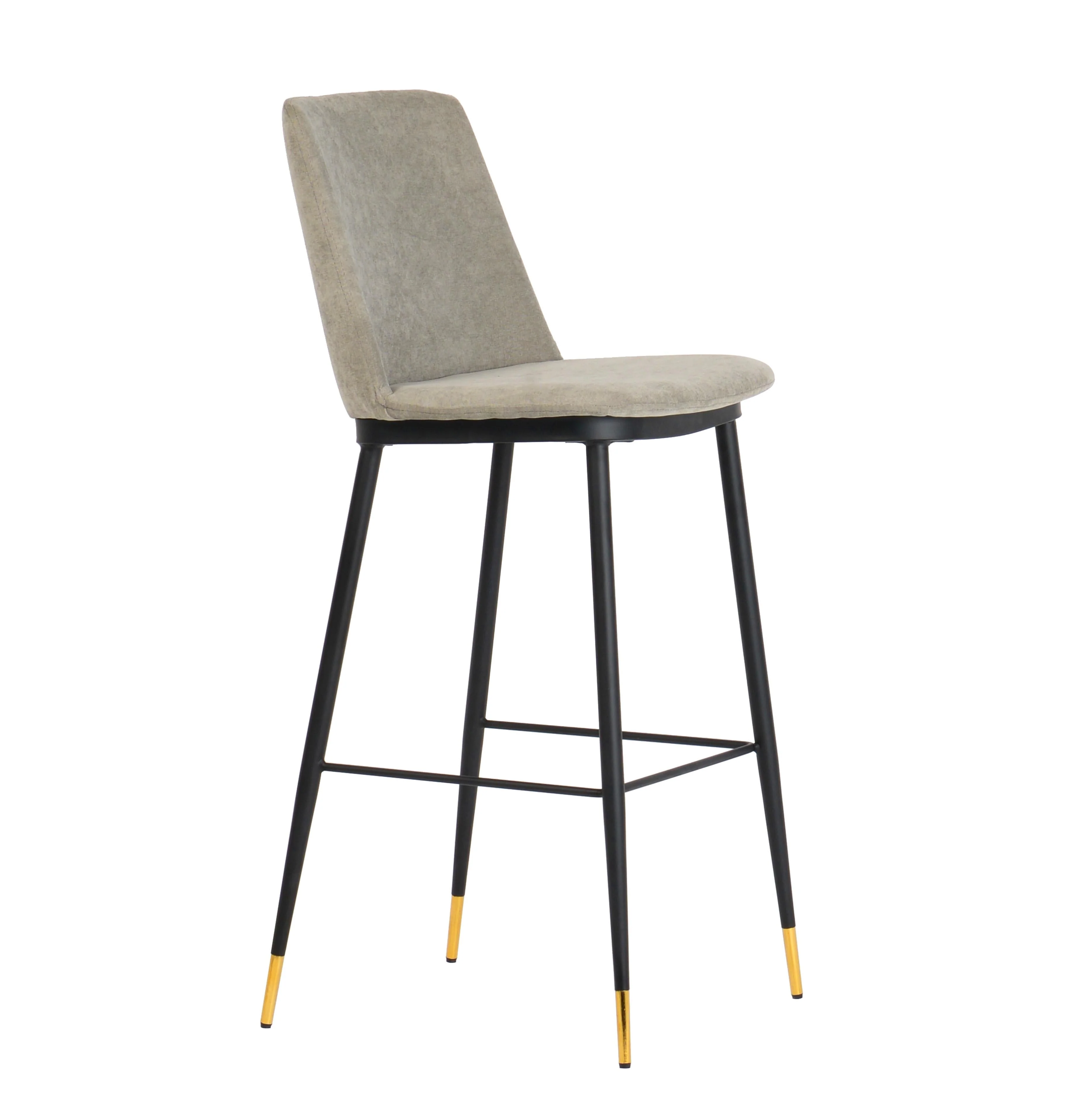 Evora Velvet Counter Stool - Set of 2 - Image 8