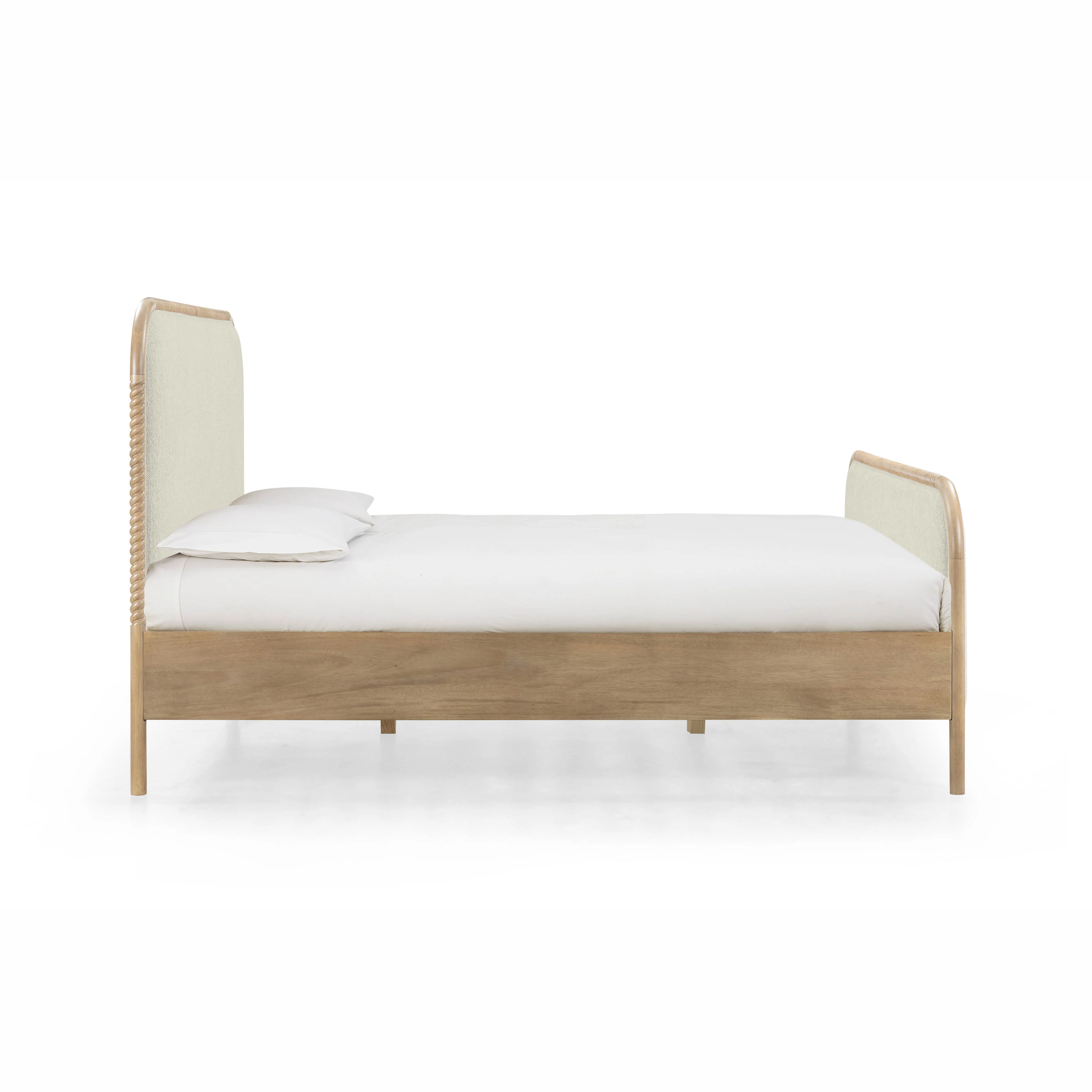 Hatia Basketweave Panel Bed - Image 13
