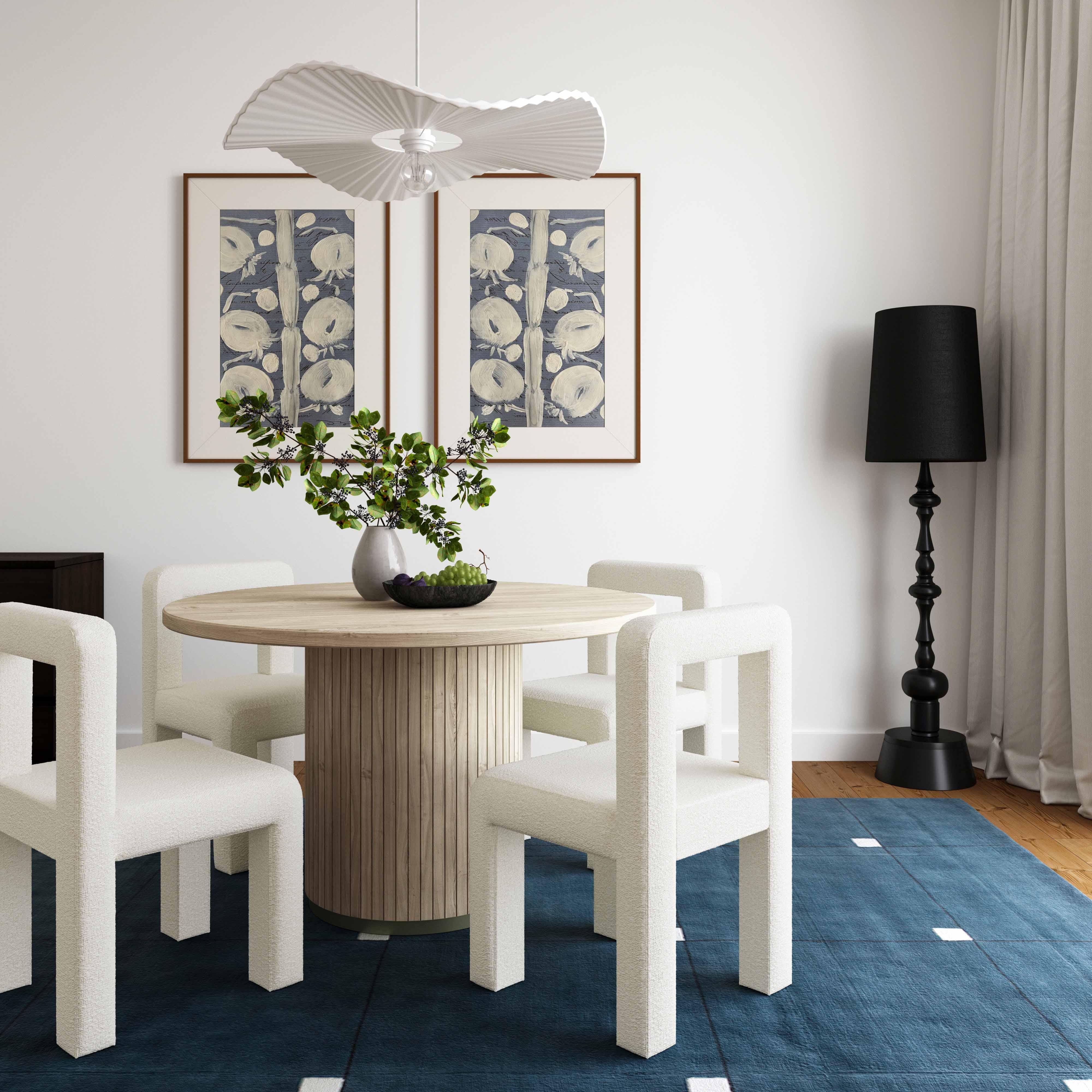 Hazel Performance Boucle Dining Chair - Image 17