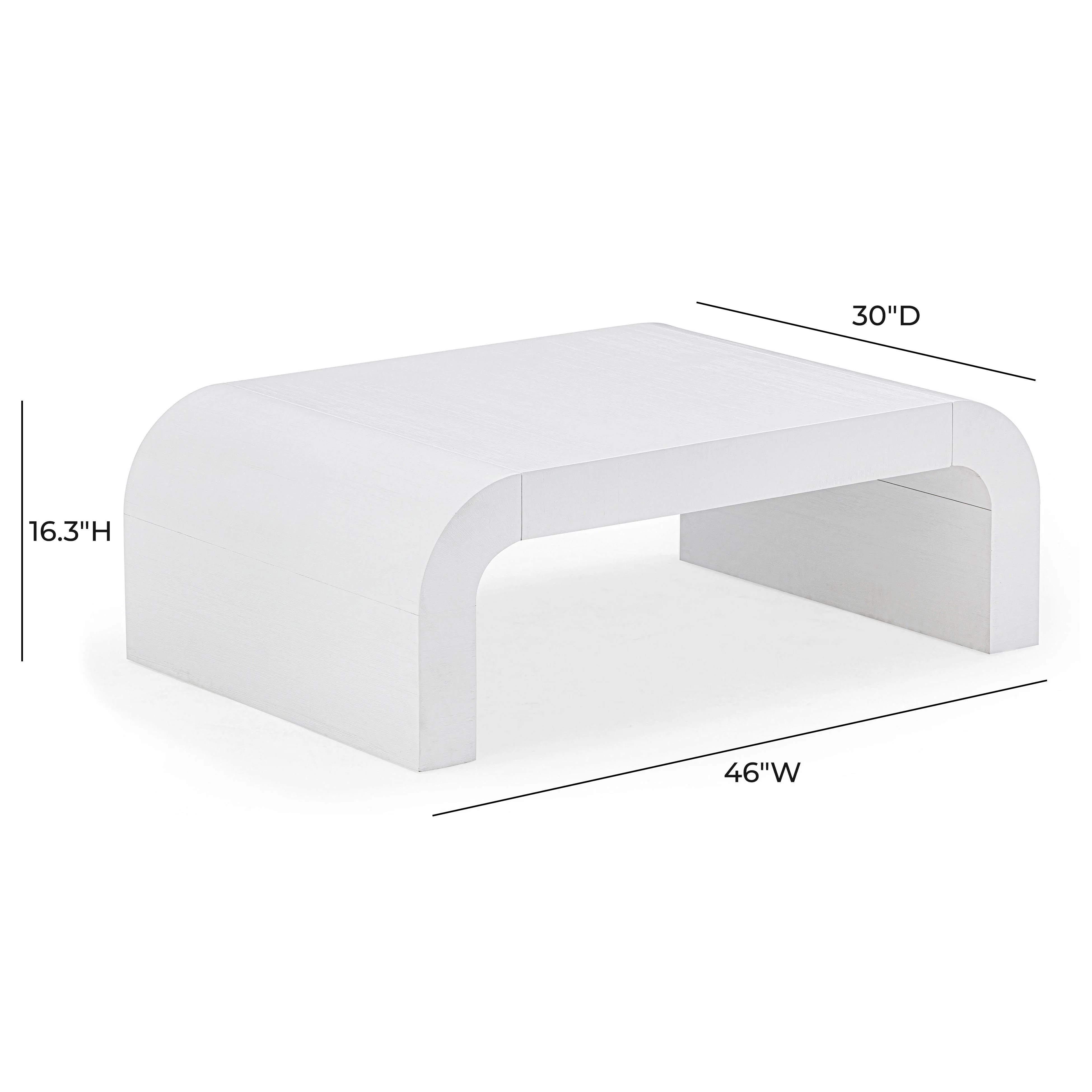 Hump 46" Arched Coffee Table - Image 5