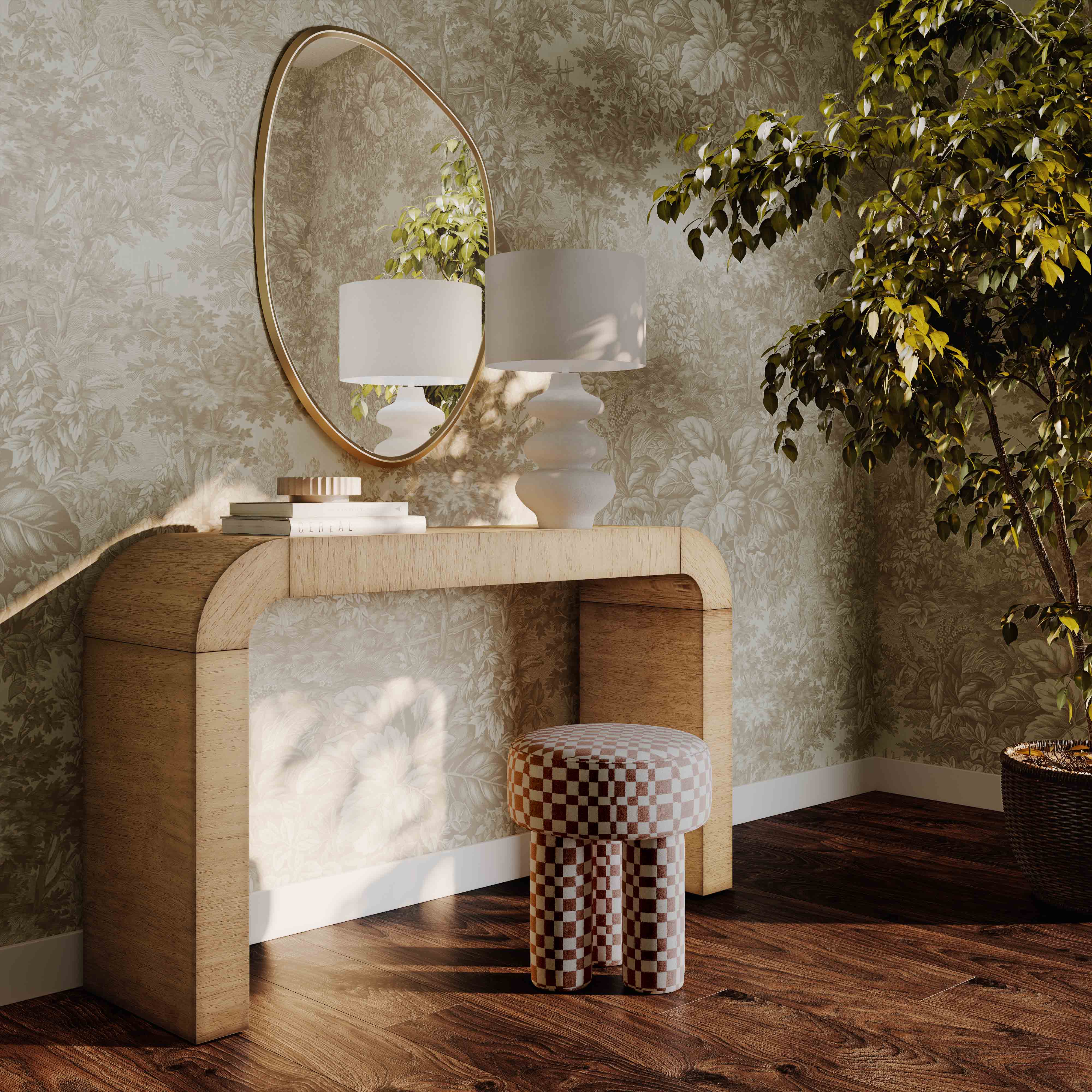 Hump 54" Arched Console Table - Image 16