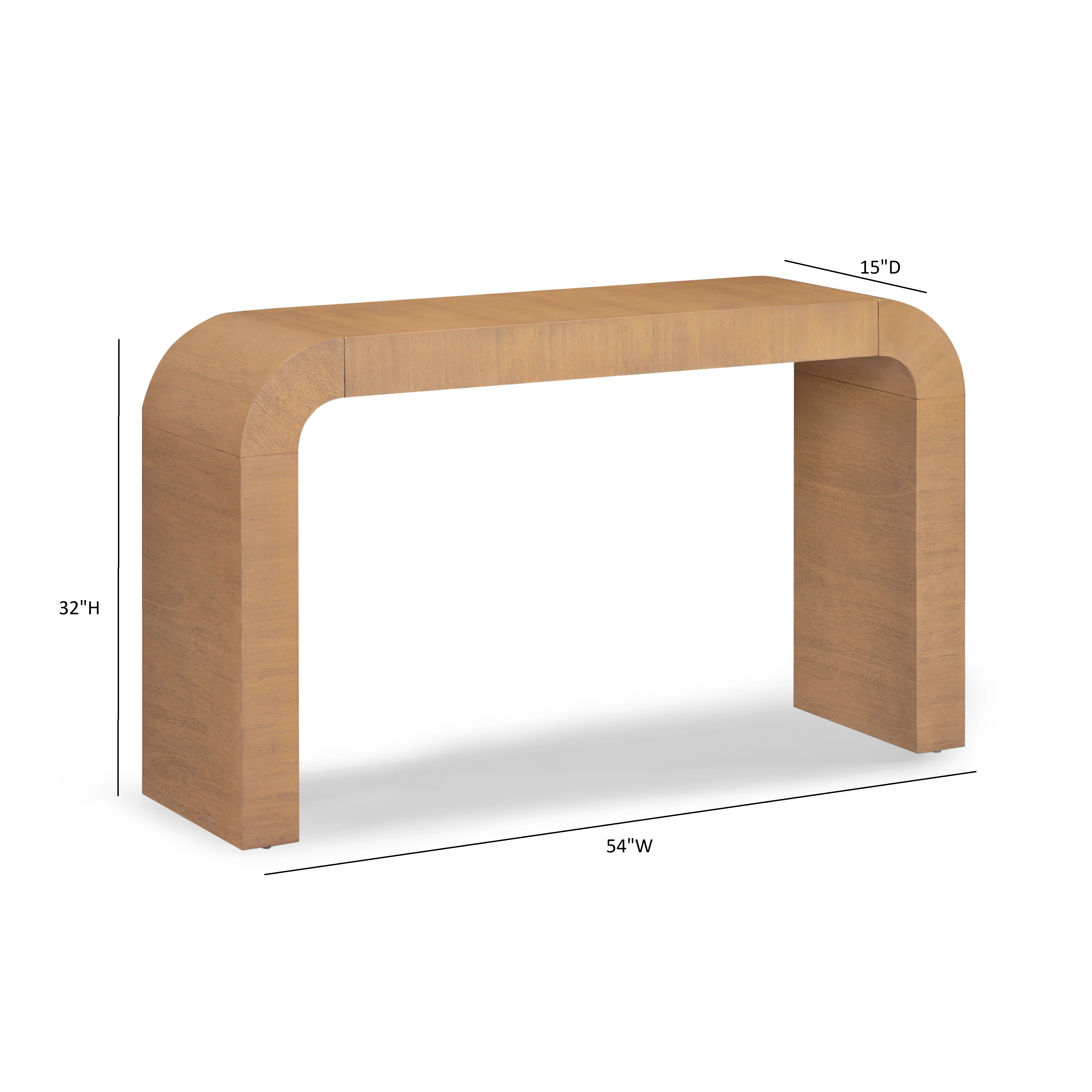 Hump 54" Arched Console Table - Image 20