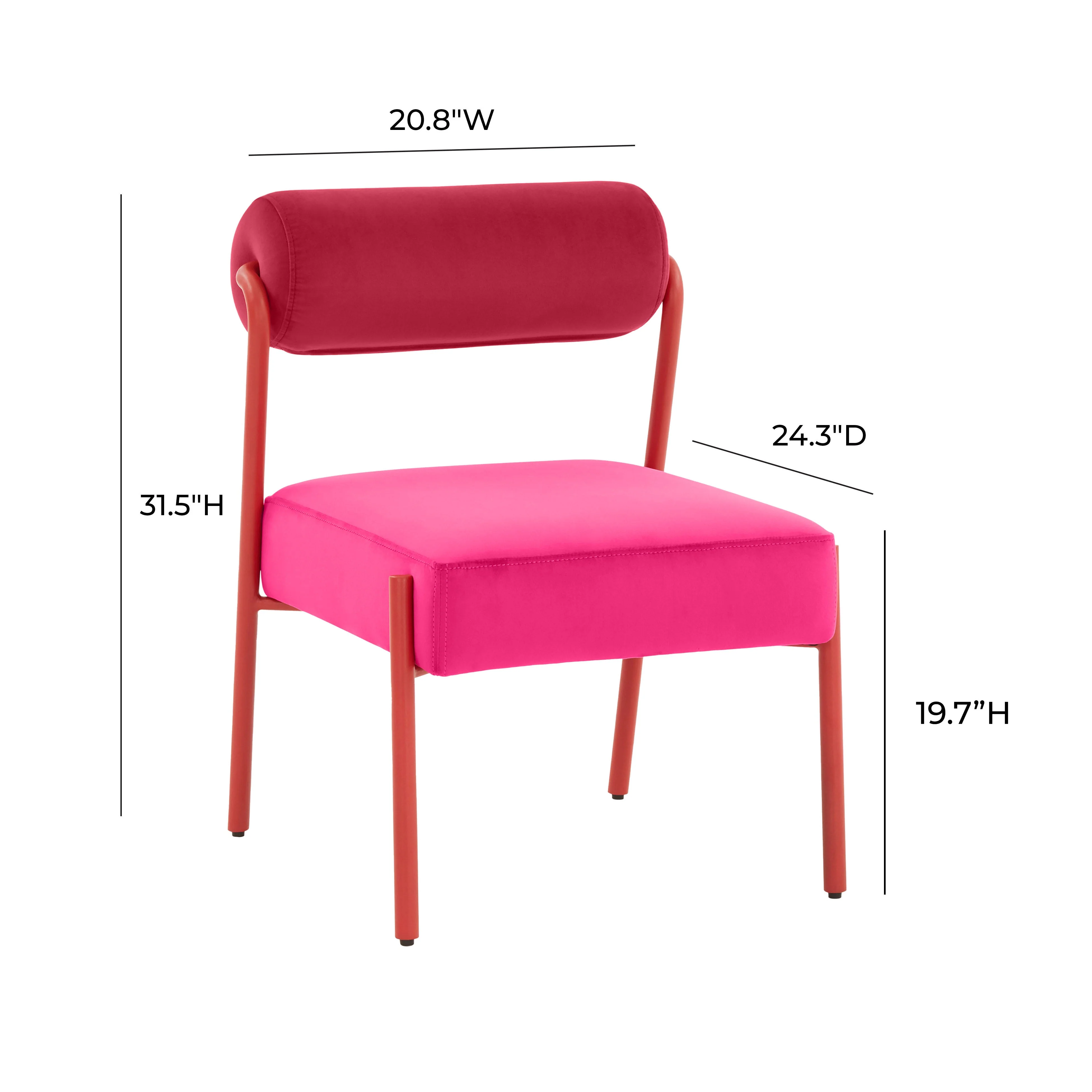 Jolene Performance Velvet Dining Chair - Set of 2 - Image 14