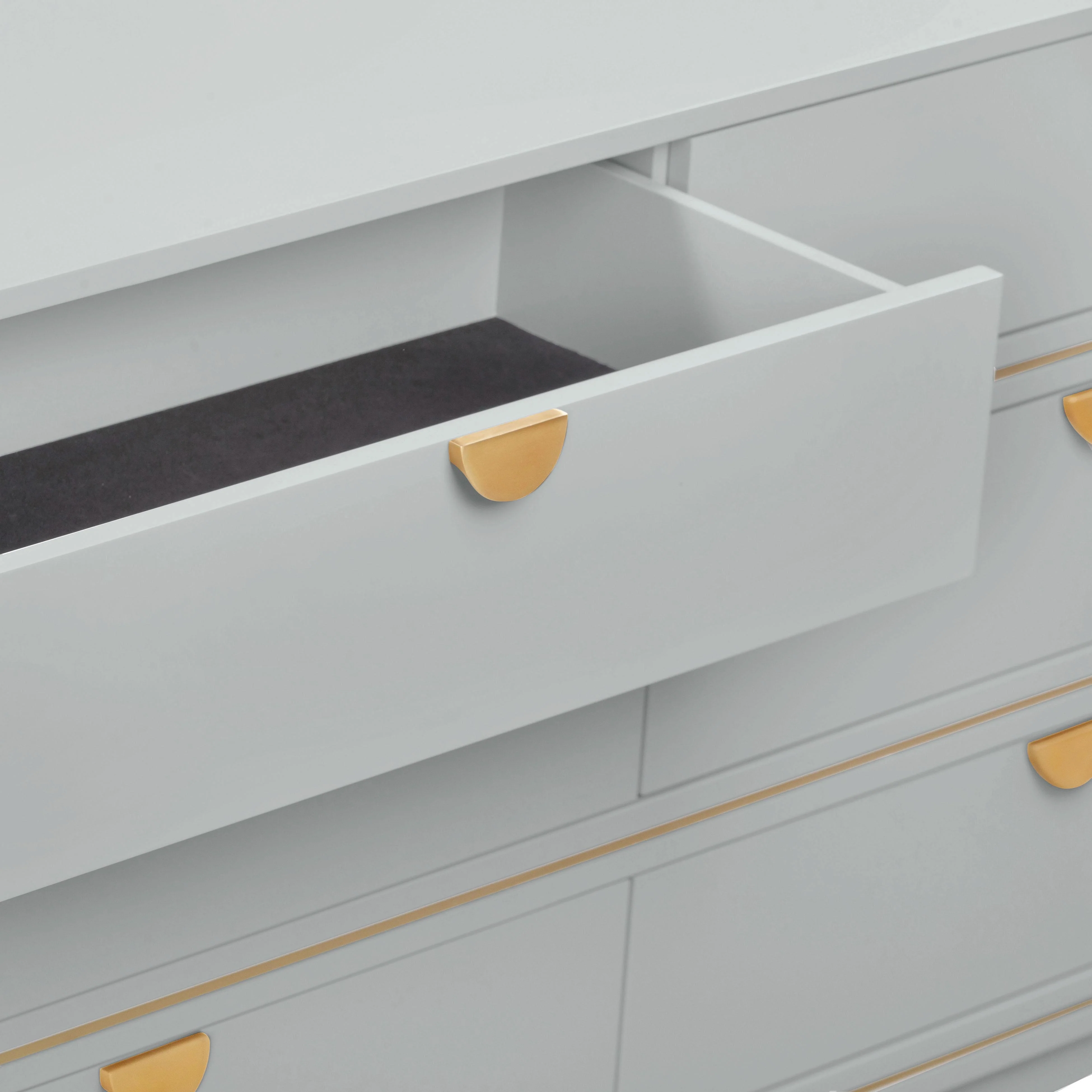 Julieta 62" Acacia Wood 6-Drawer Dresser - Image 20