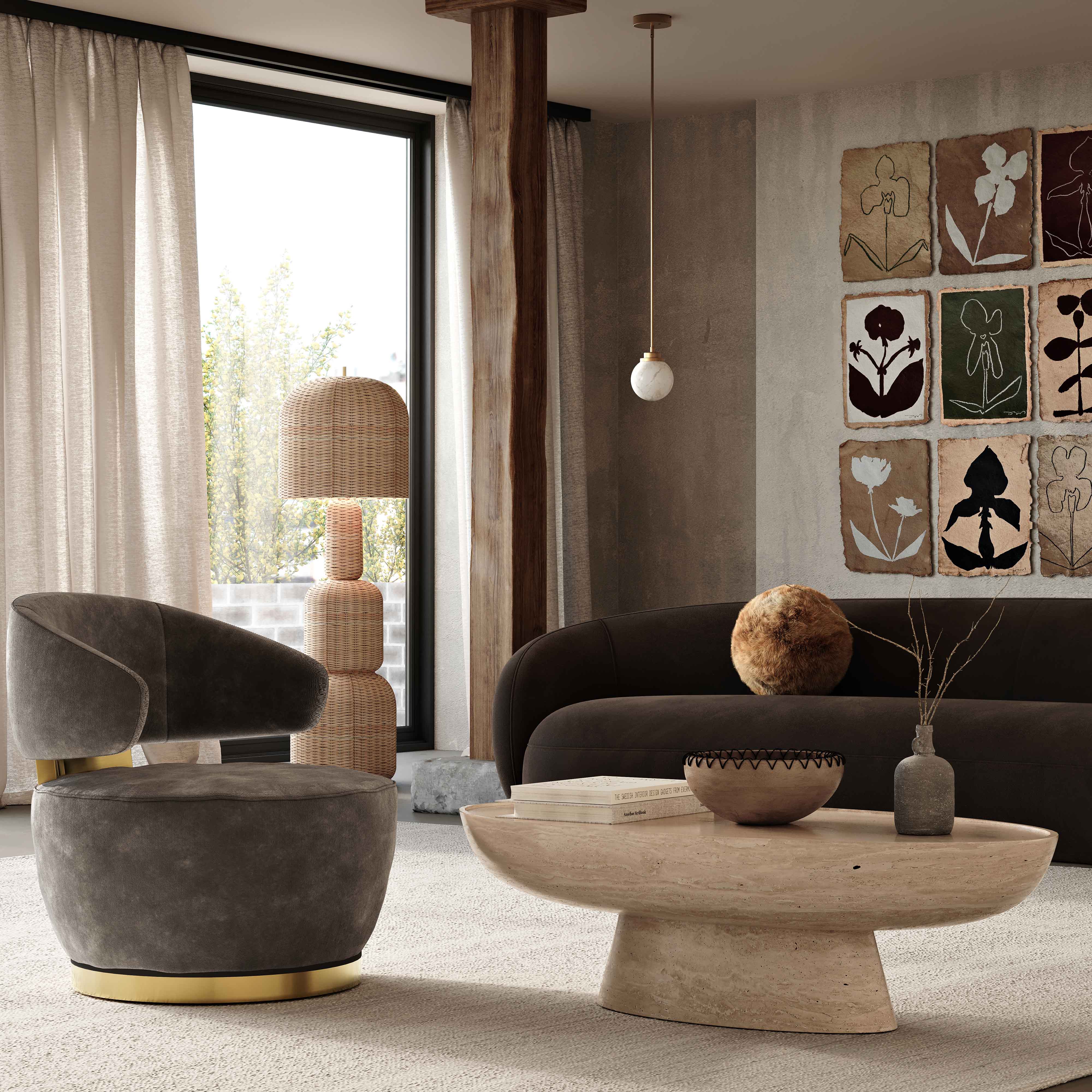 Kendall 90" Performance Velvet Sofa - Image 26
