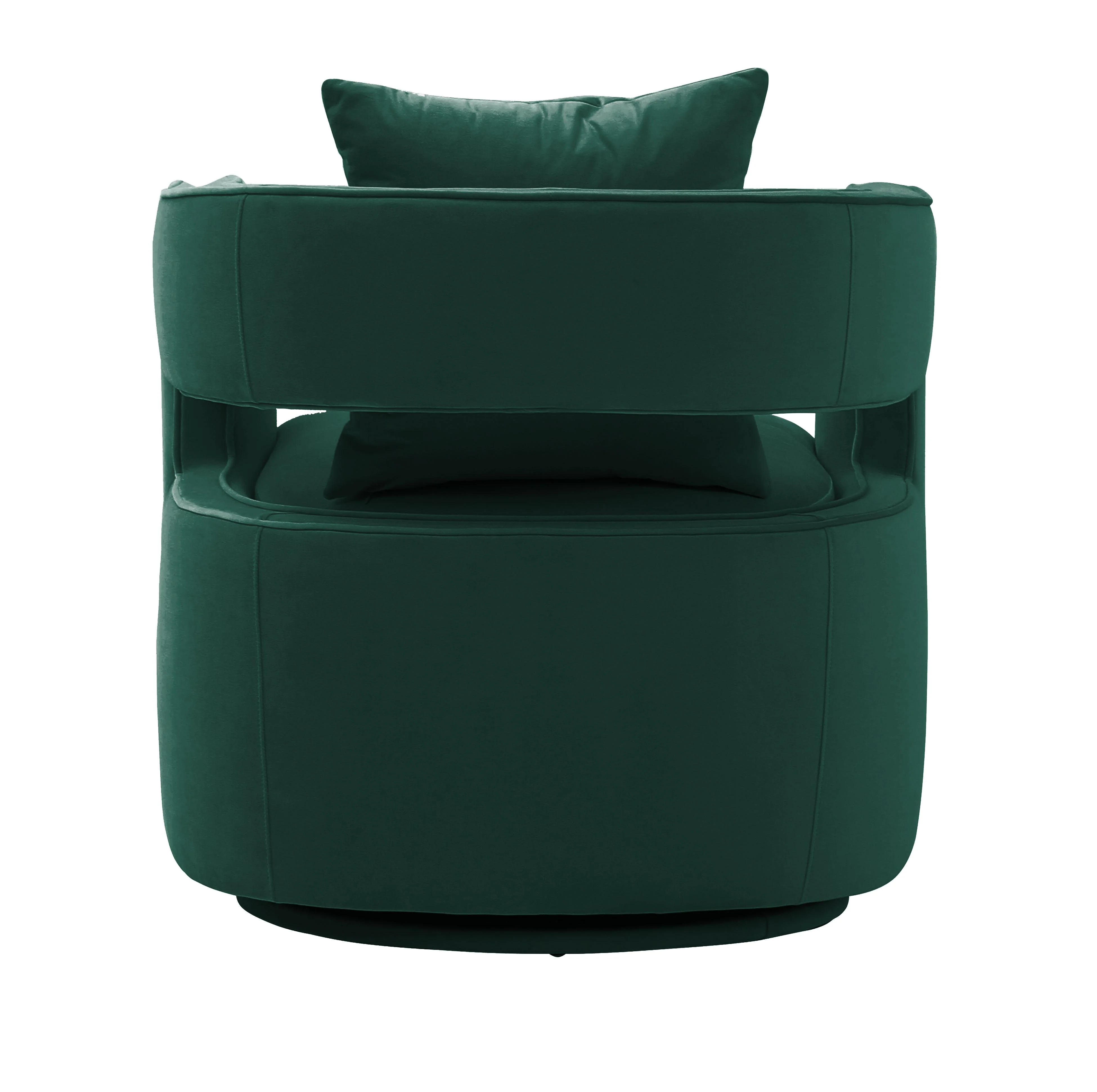 Kennedy Performance Velvet Swivel Accent Chair - Image 25
