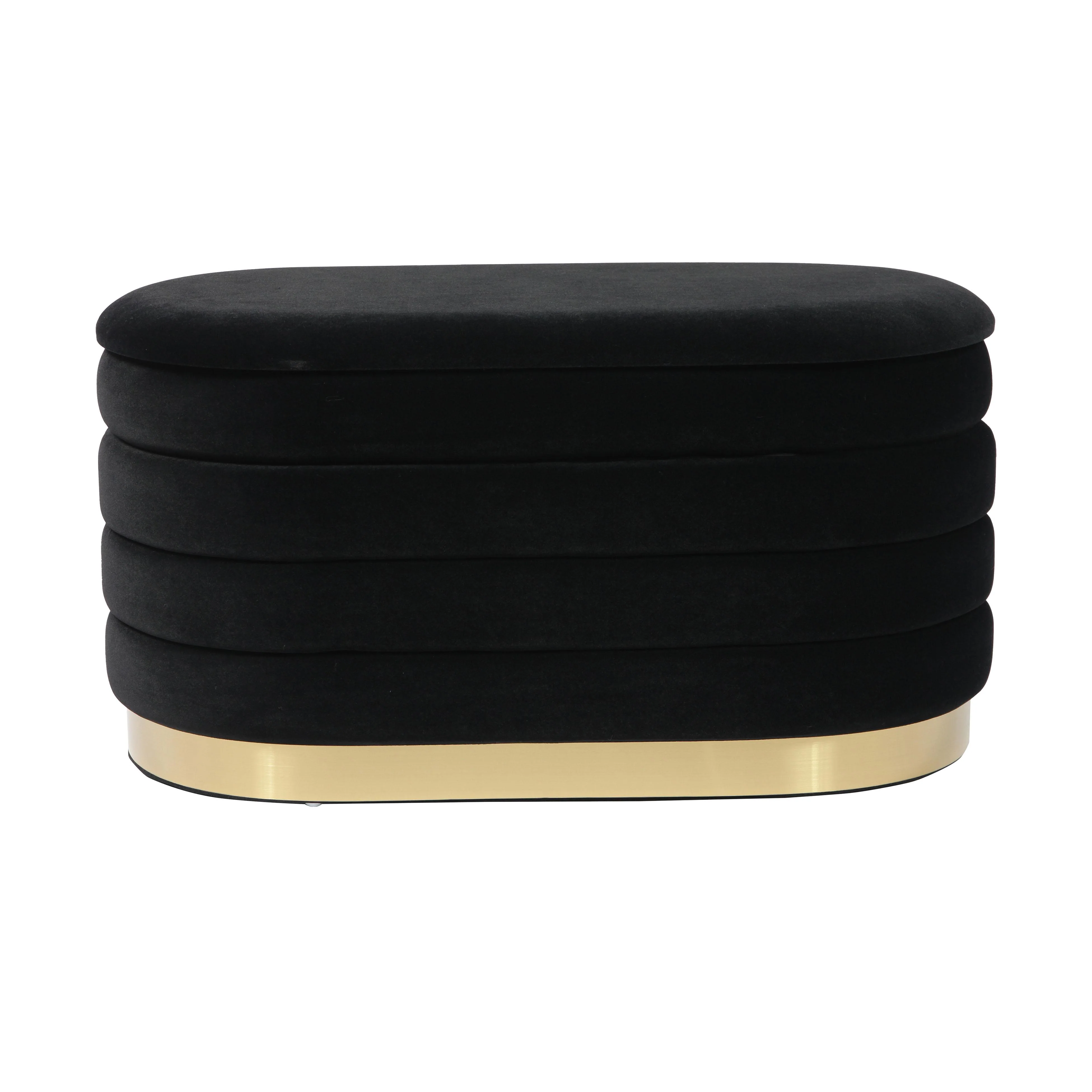 Lillian 31.5" Performance Velvet Storage Bench - Image 13