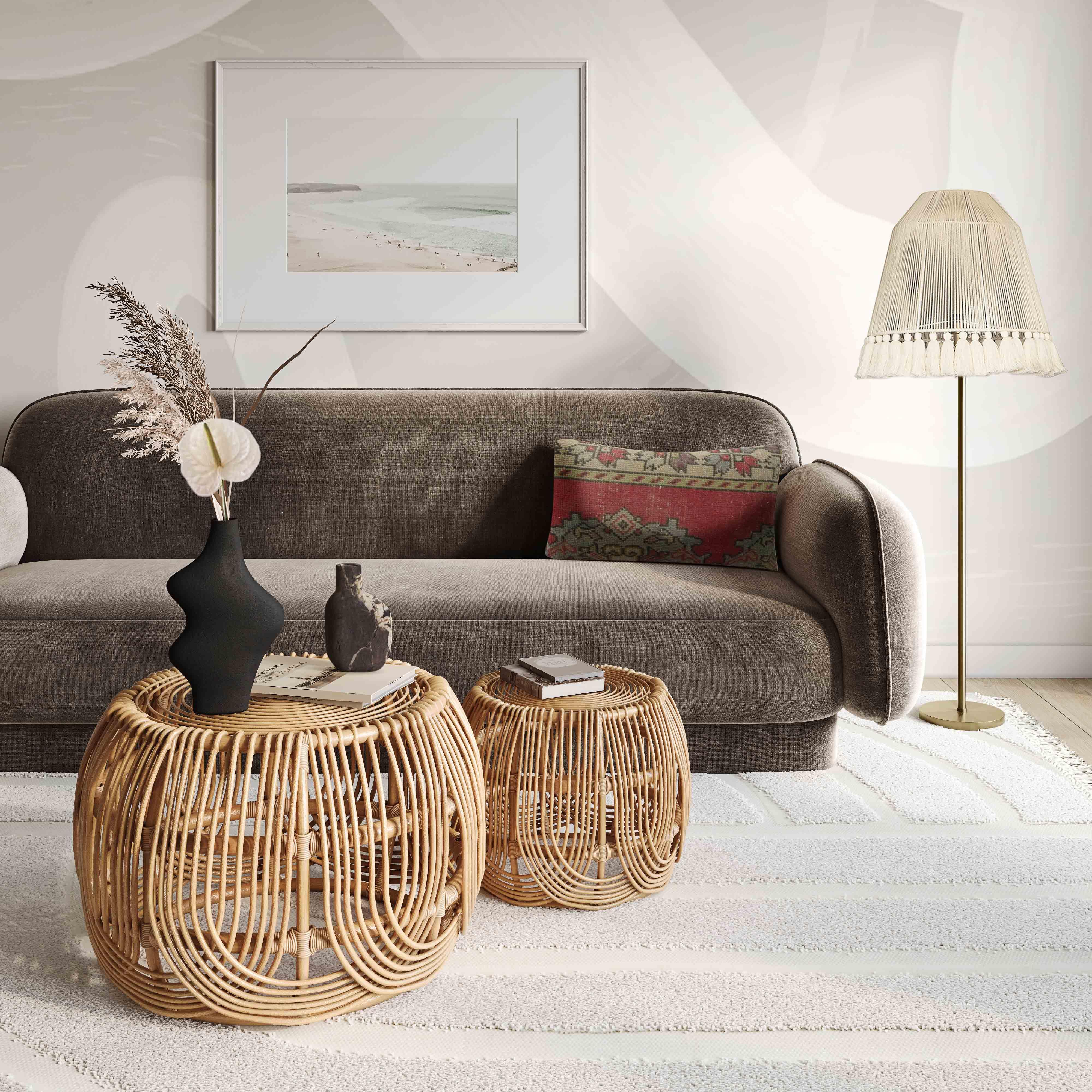 Loop White Area Rug - Image 8