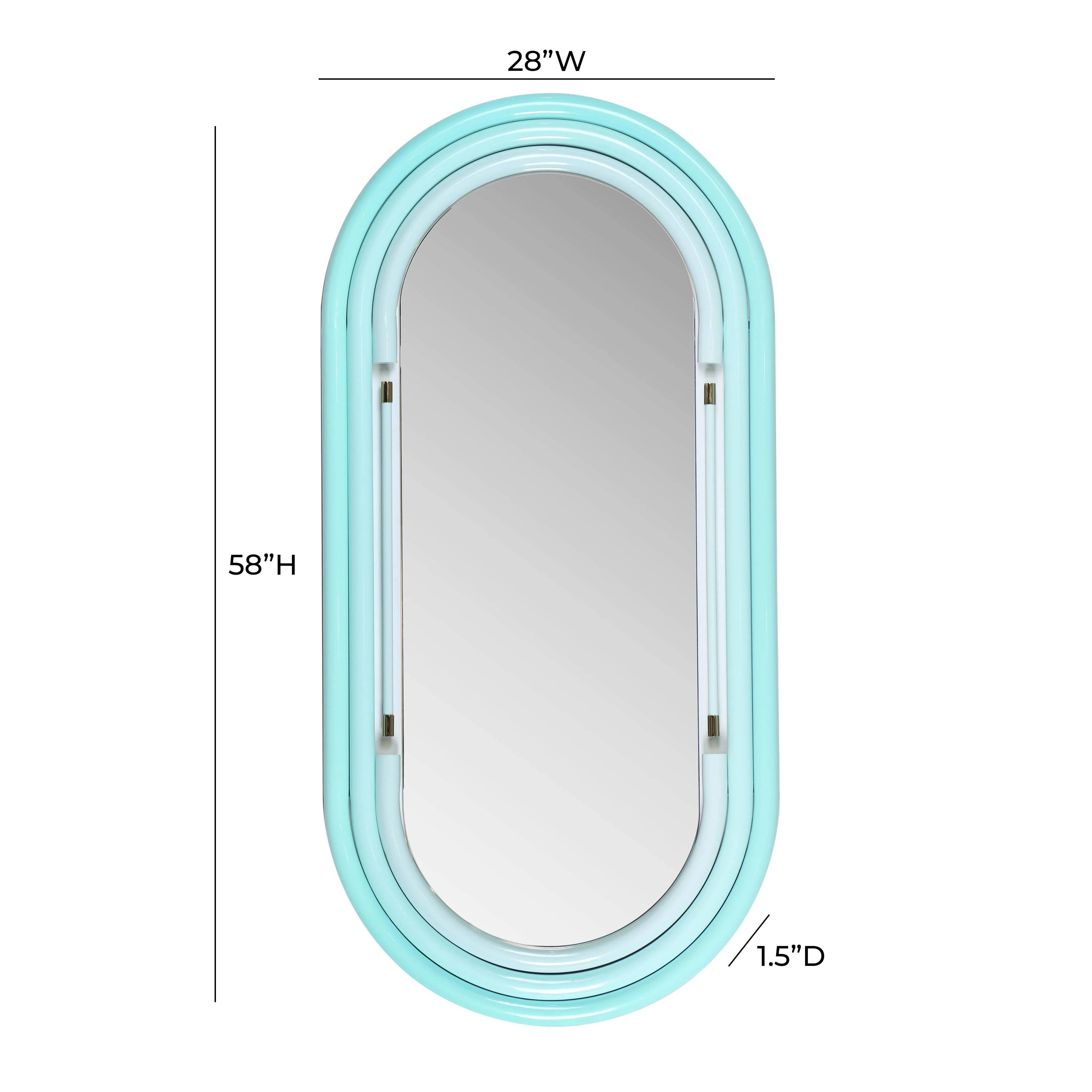 Neon Oval Wall Mirror (26"X50"-28"X58") - Image 20