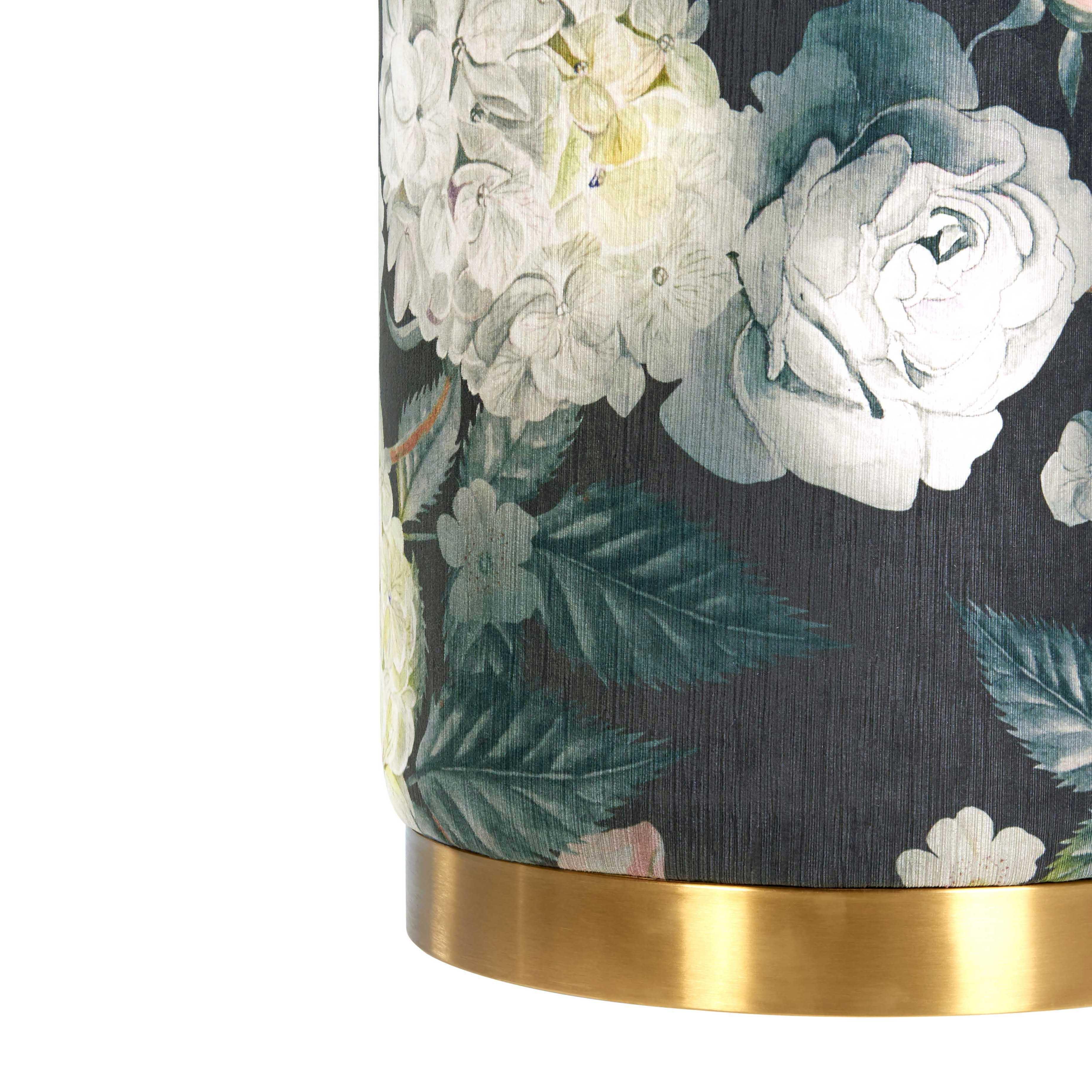 Opal Performance Velvet Ottoman - Image 5
