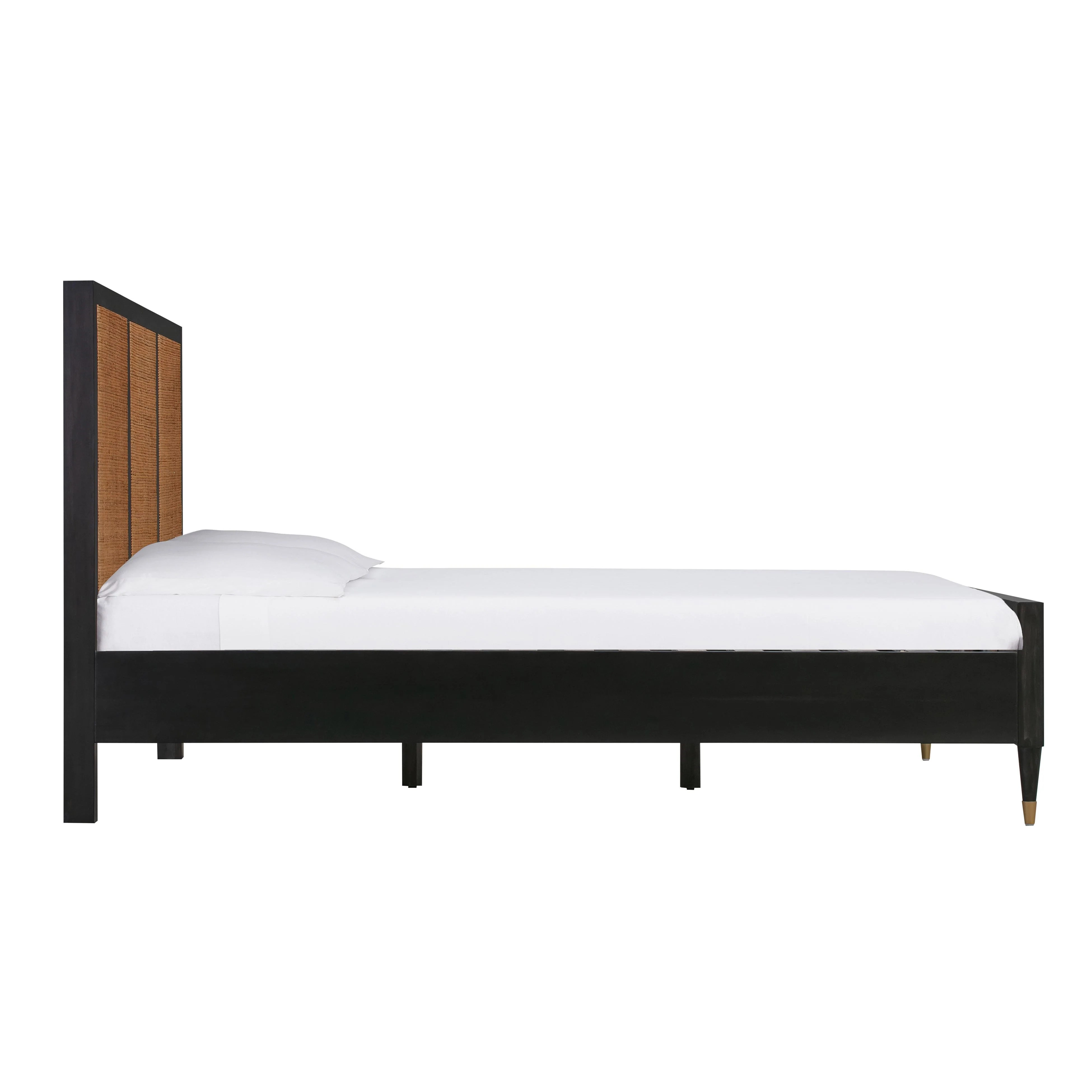 Sierra Wood & Rattan Bed - Image 13