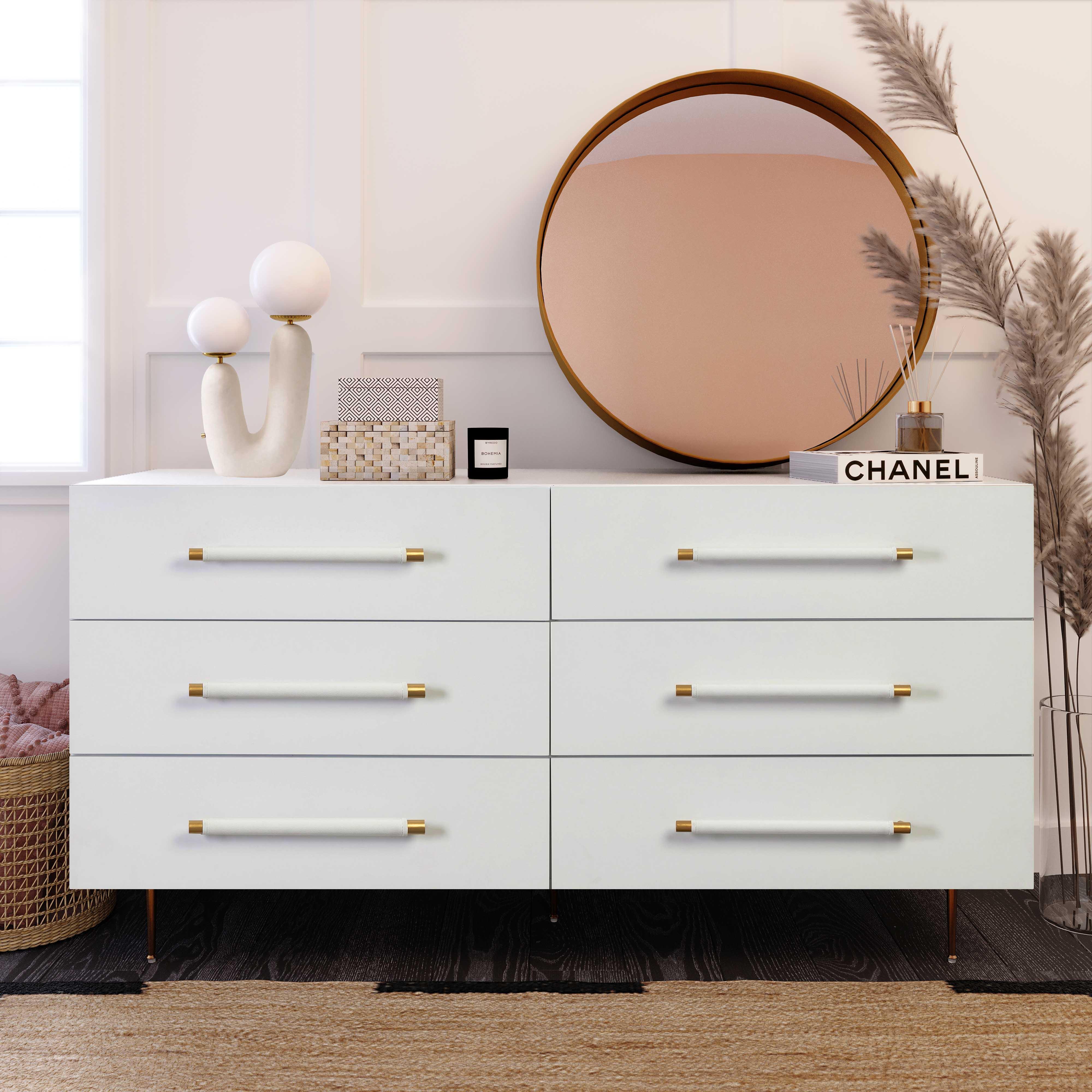 Trident 62" 6-Drawer Dresser - Image 12