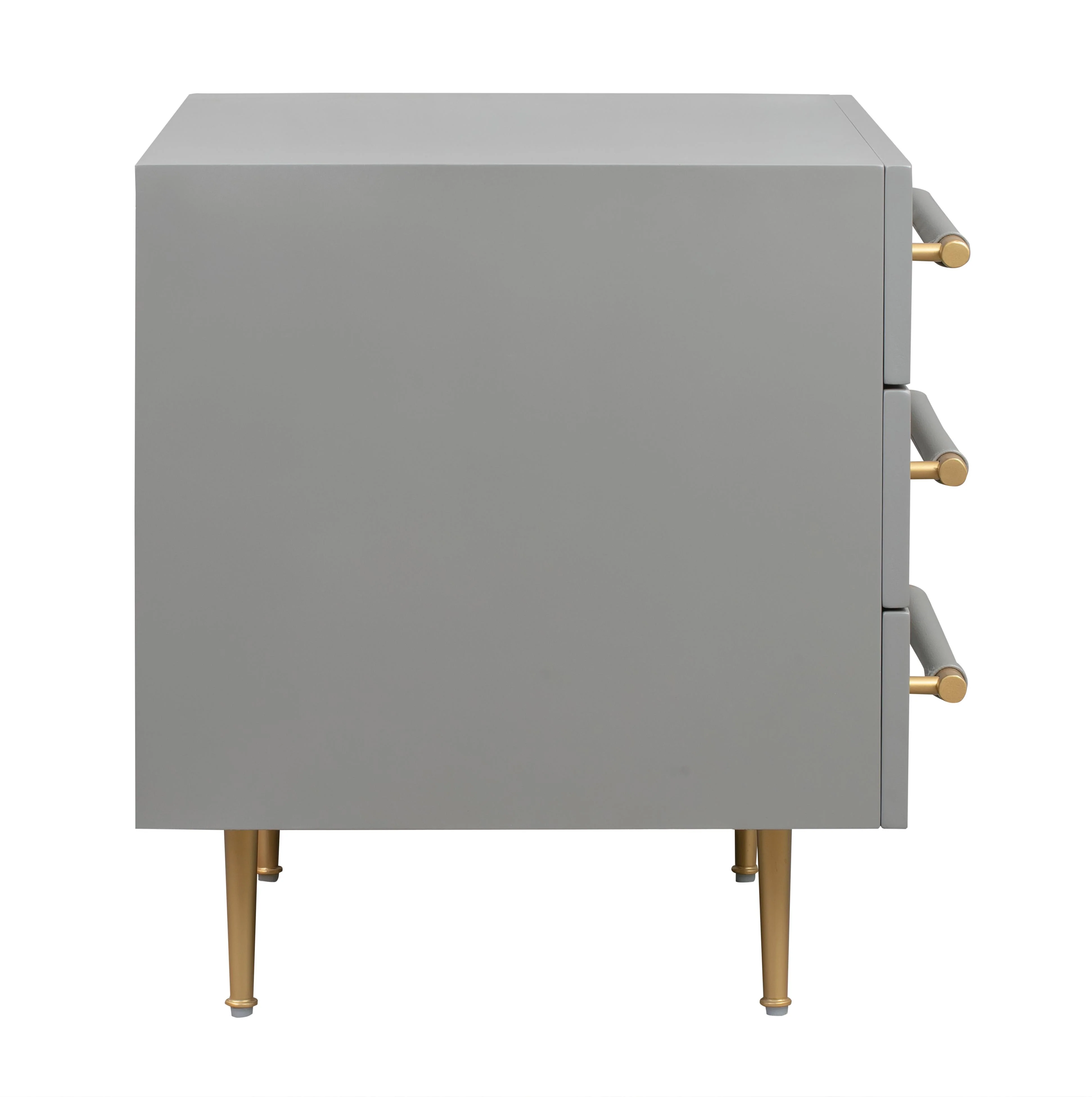 Trident 28" 3-Drawer Nightstand - Image 6