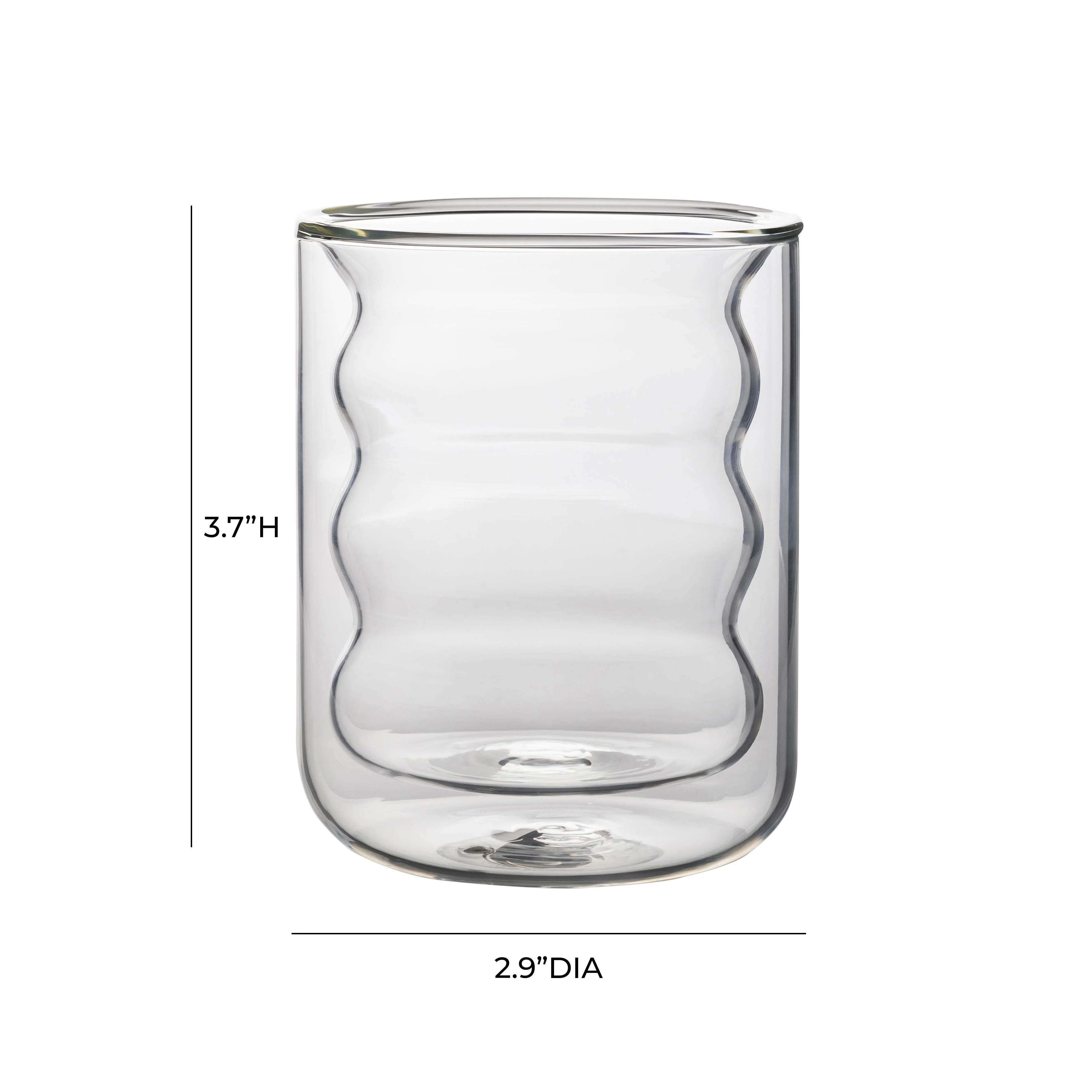 Waves Water Glass - Set of 4 - Image 18