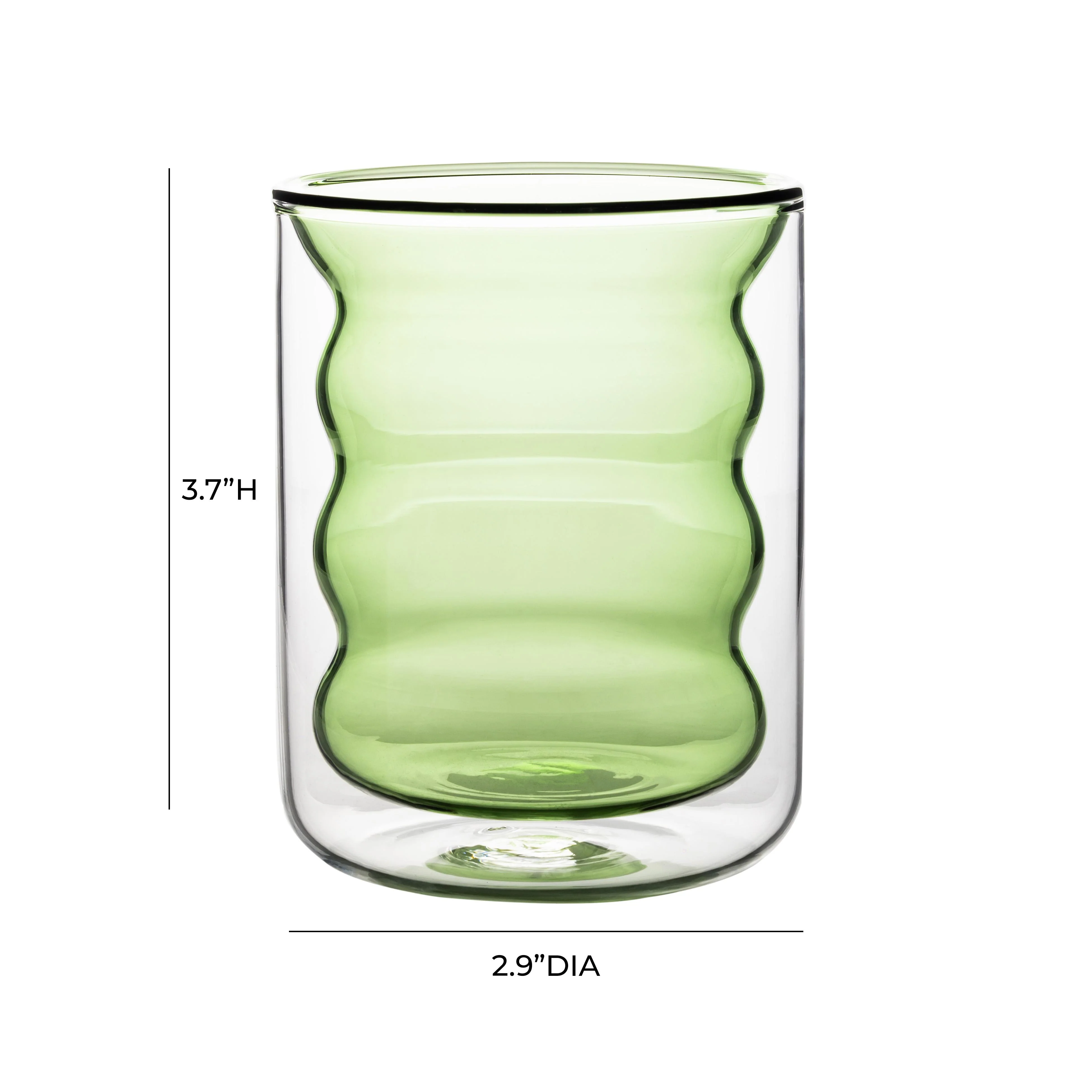 Waves Water Glass - Set of 4 - Image 24