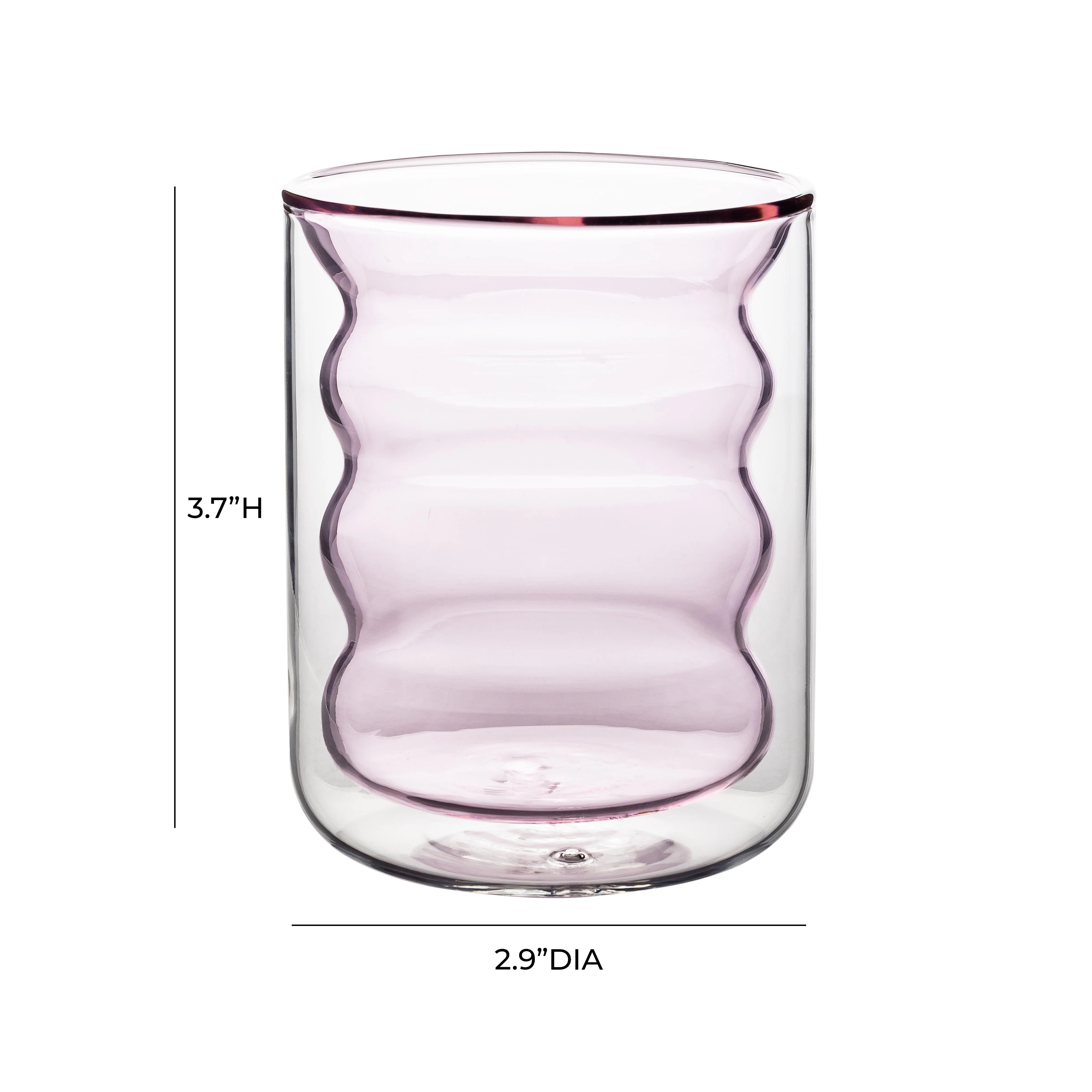 Waves Water Glass - Set of 4 - Image 30