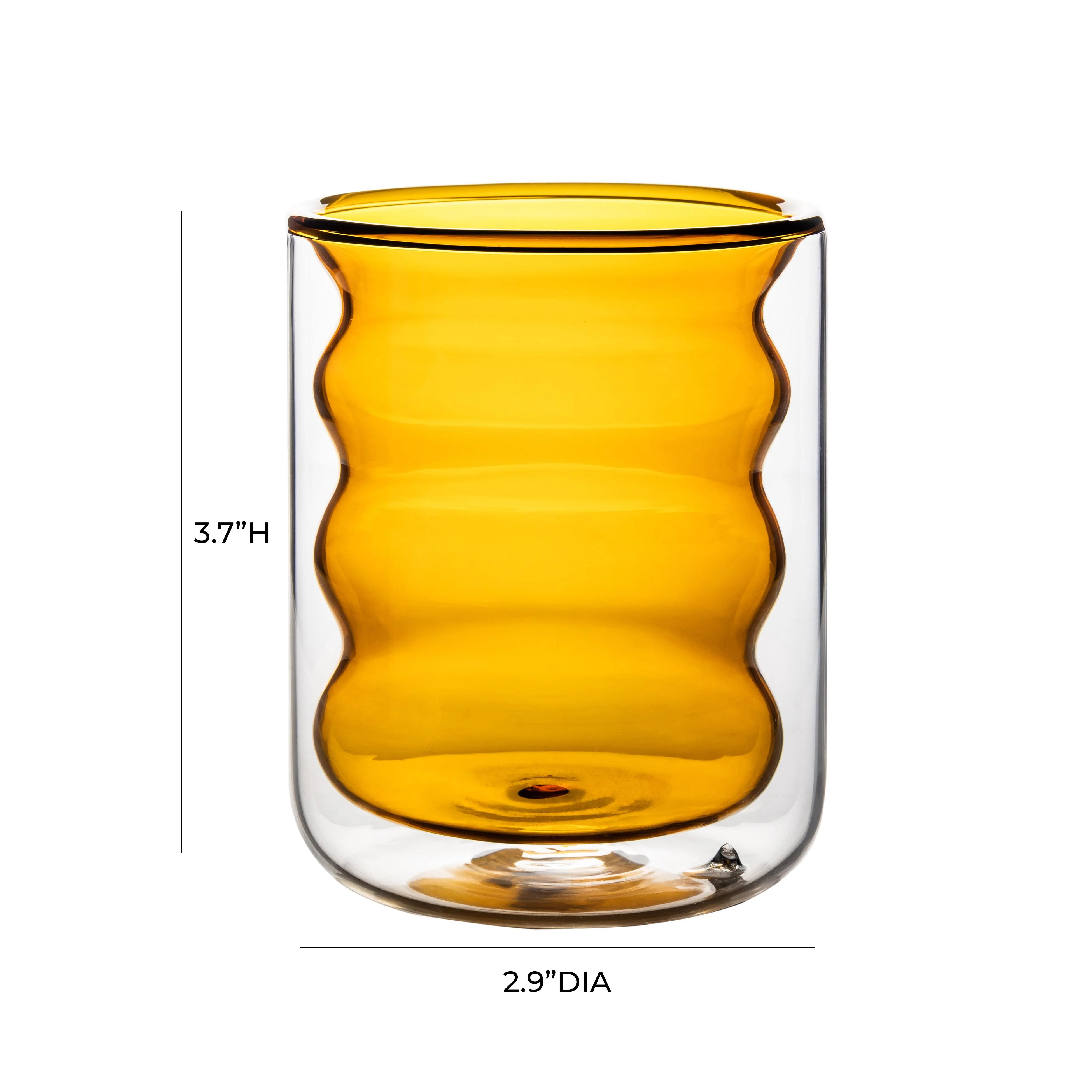 Waves Water Glass - Set of 4 - Image 6